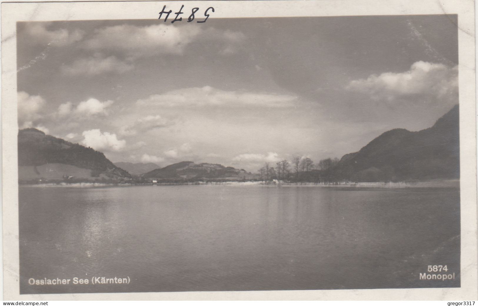 E1075) OSSIACHERSEE - Ossiacher See - Kärnten - Tolle FOTO AK - Monopol 5874 - Ossiachersee-Orte