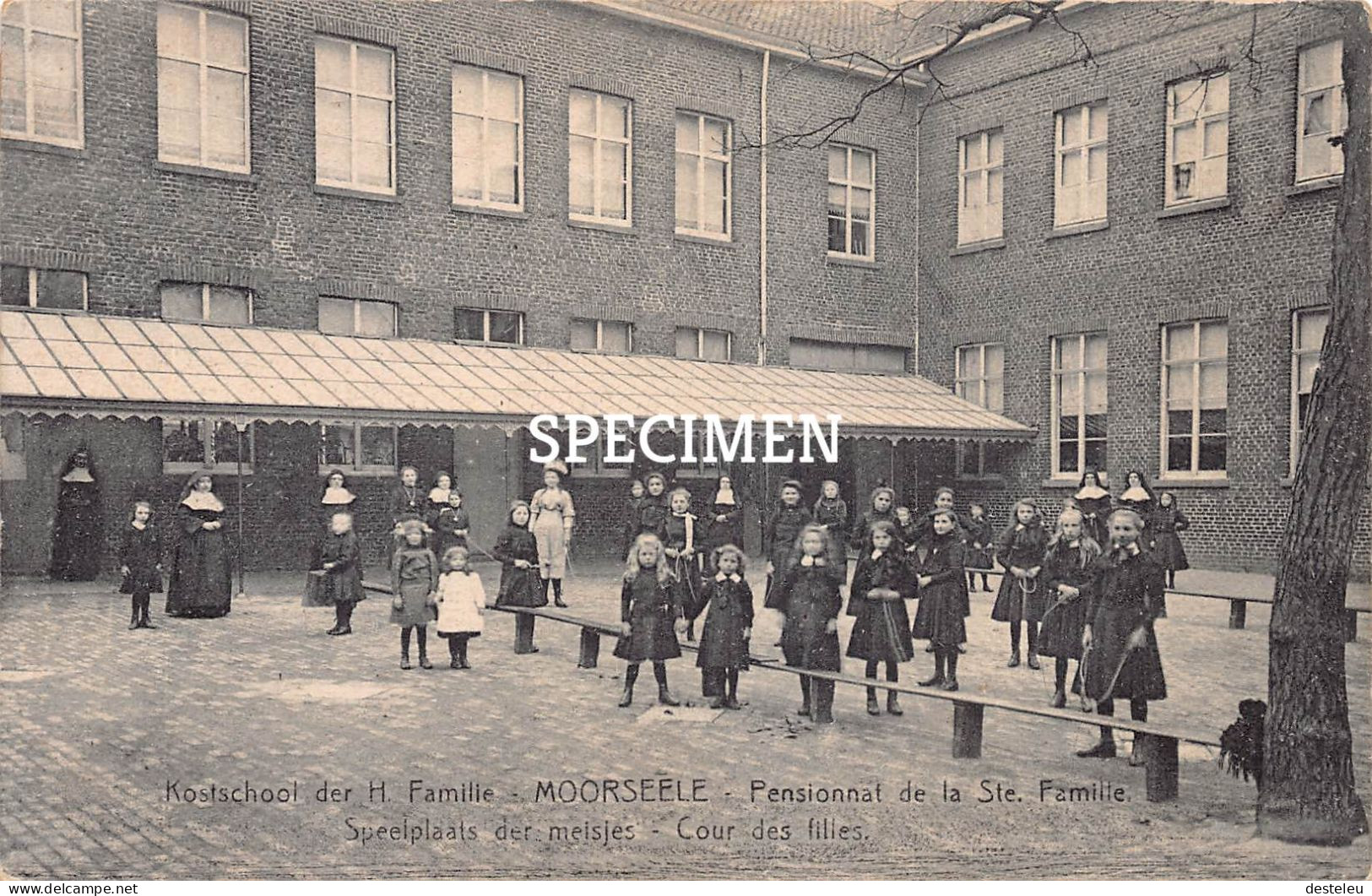 Pensionnat De La Ste. Famille  - Cour Des Filles - Moorsele - Torhout