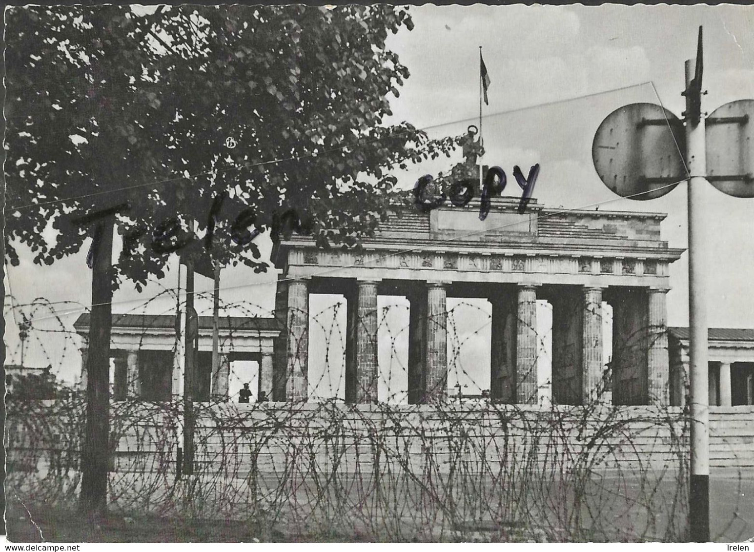 Berlin, Mauer, 1980, Gelaufen,  Circulée - Berlijnse Muur