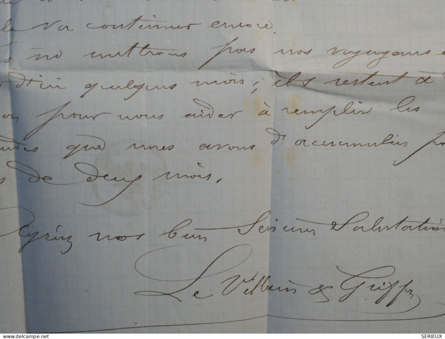 DF20 FRANCE  BELLE LETTRE RR  1871 ETOILE DE PARIS N°24  A  ORTHEZ   +CERES 20C SIEGE + ++ AFF. INTERESSANT+ + - 1849-1876: Classic Period