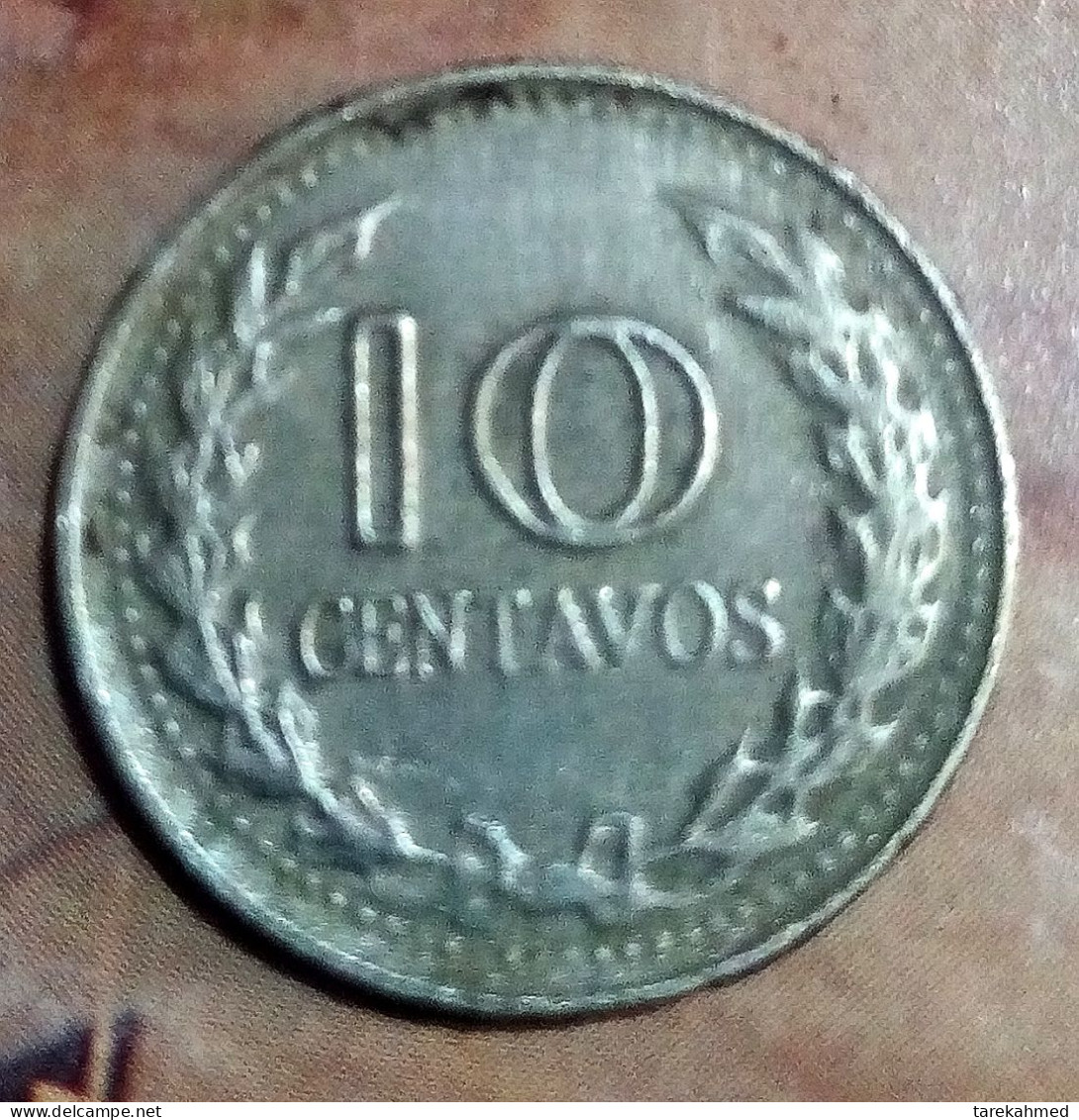 Colombia, 10 Centavos, 1974, KM# 253 , Perfect, Agouz - Colombia