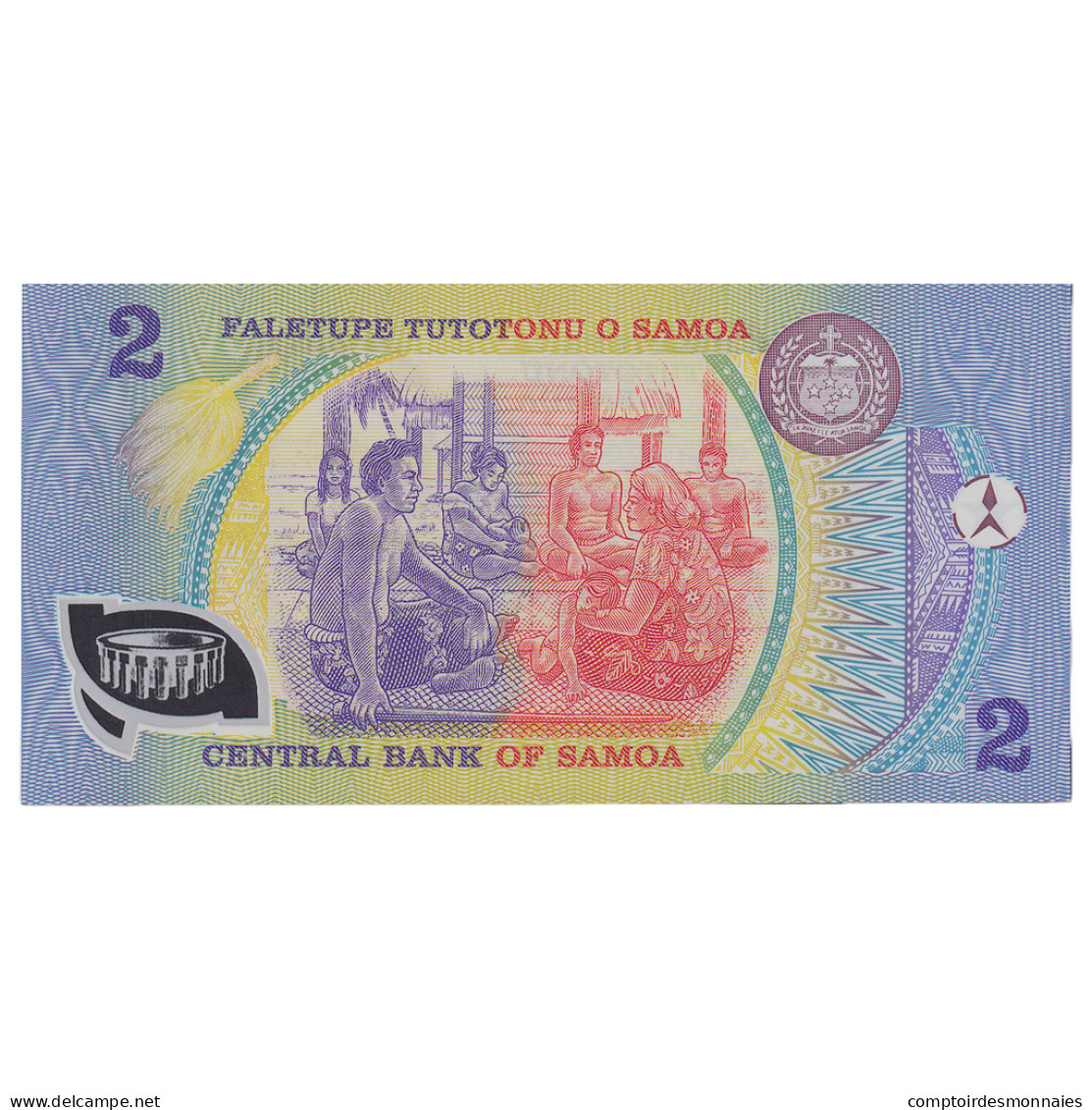 Billet, Samoa Occidentales, 2 Tala, 1990, KM:31a, NEUF - Samoa