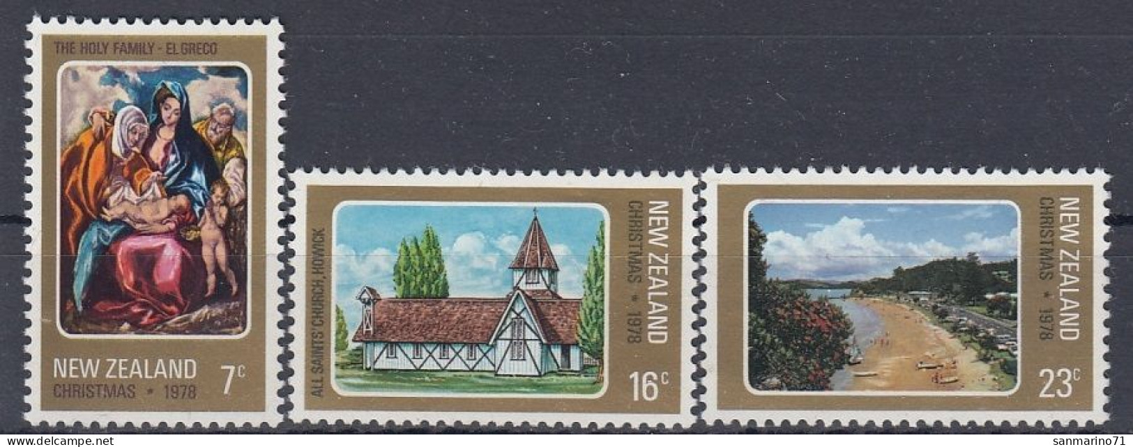 NEW ZEALAND 757-759,unused (**) Christmas 1978 - Ungebraucht