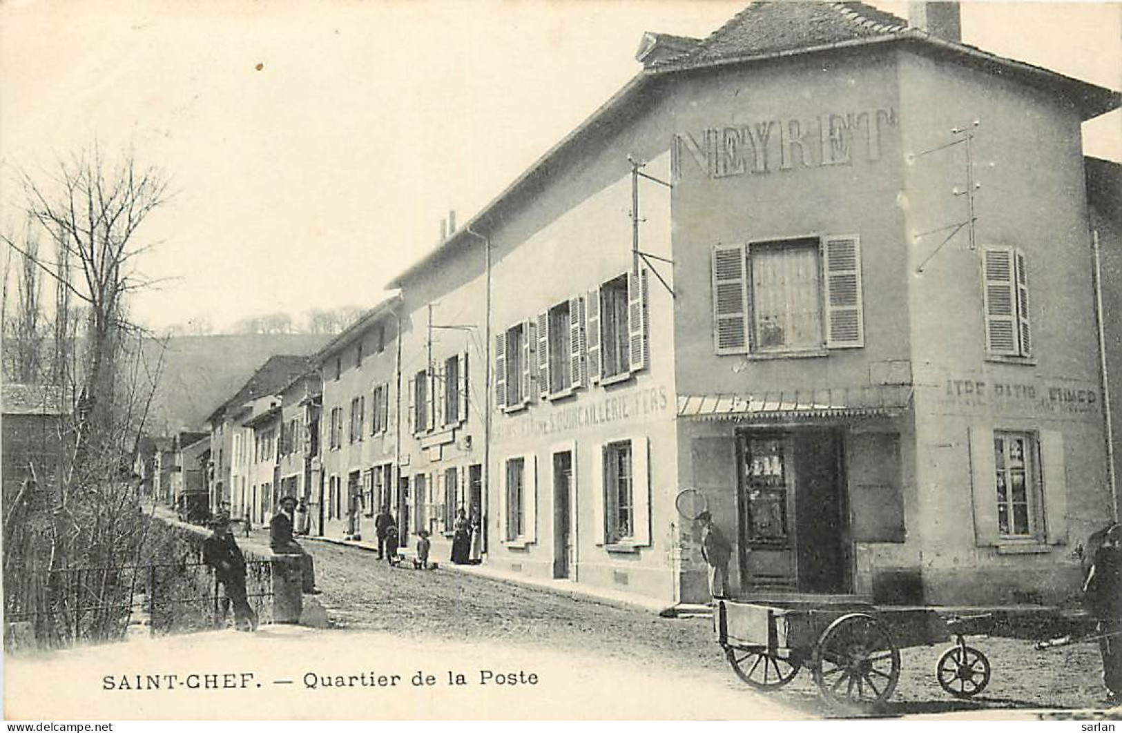 38 , SAINT CHEF , Quartier De La Poste ,  * 265 43 - Saint-Chef