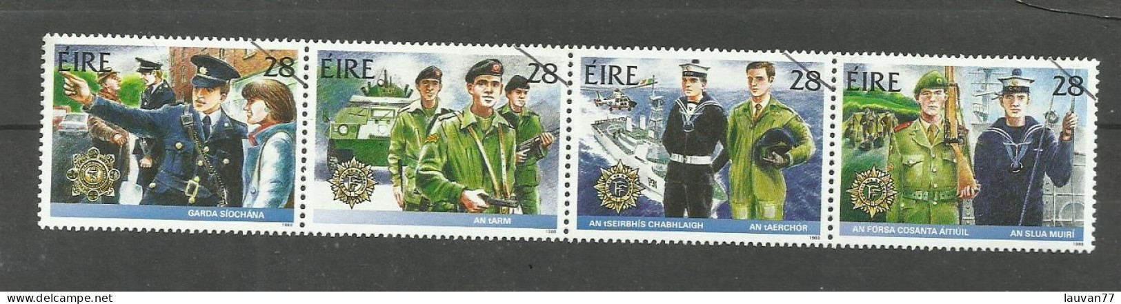 Irlande N°661 à 664 Cote 7€ - Gebruikt