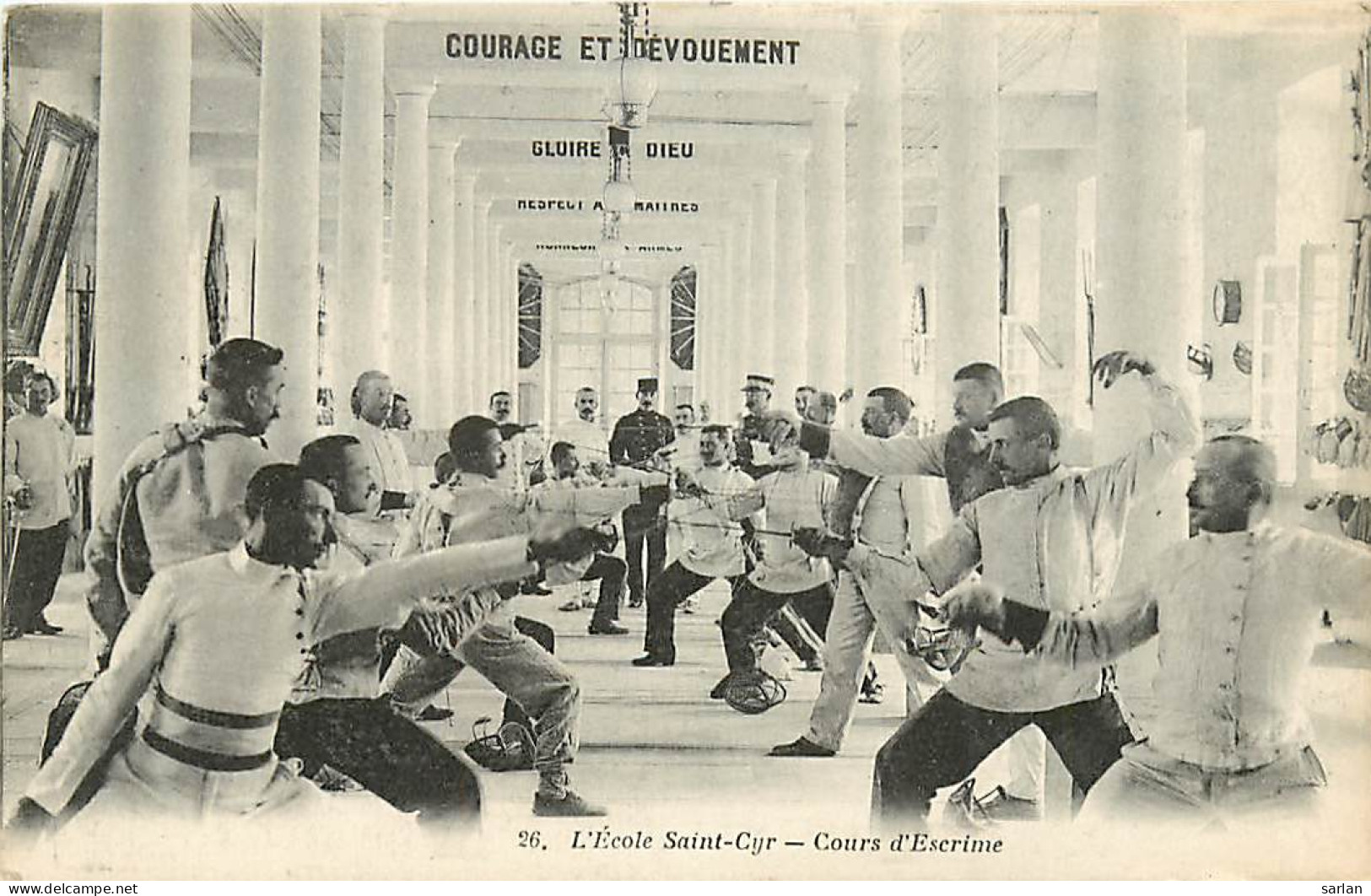 Ecole St Cyr , Cours D'escrime , * 275 69 - Fencing