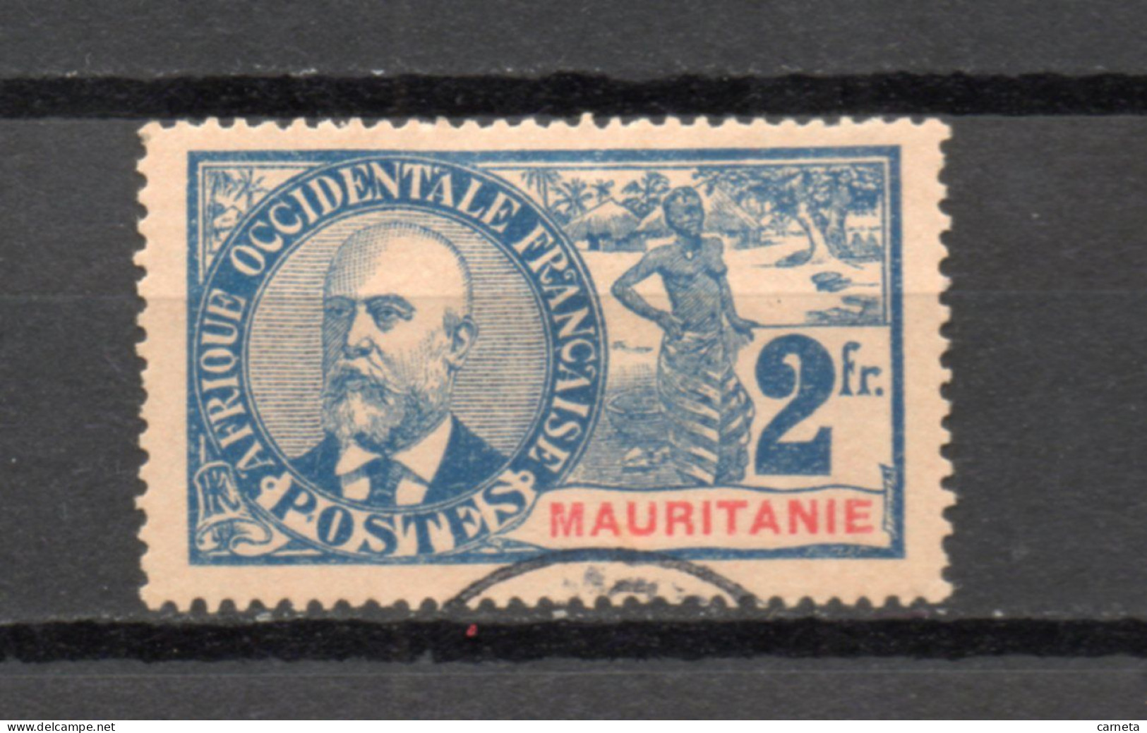 MAURITANIE  N° 15   OBLITERE    COTE 70.00€   GOUVERNEUR BALLAY - Oblitérés