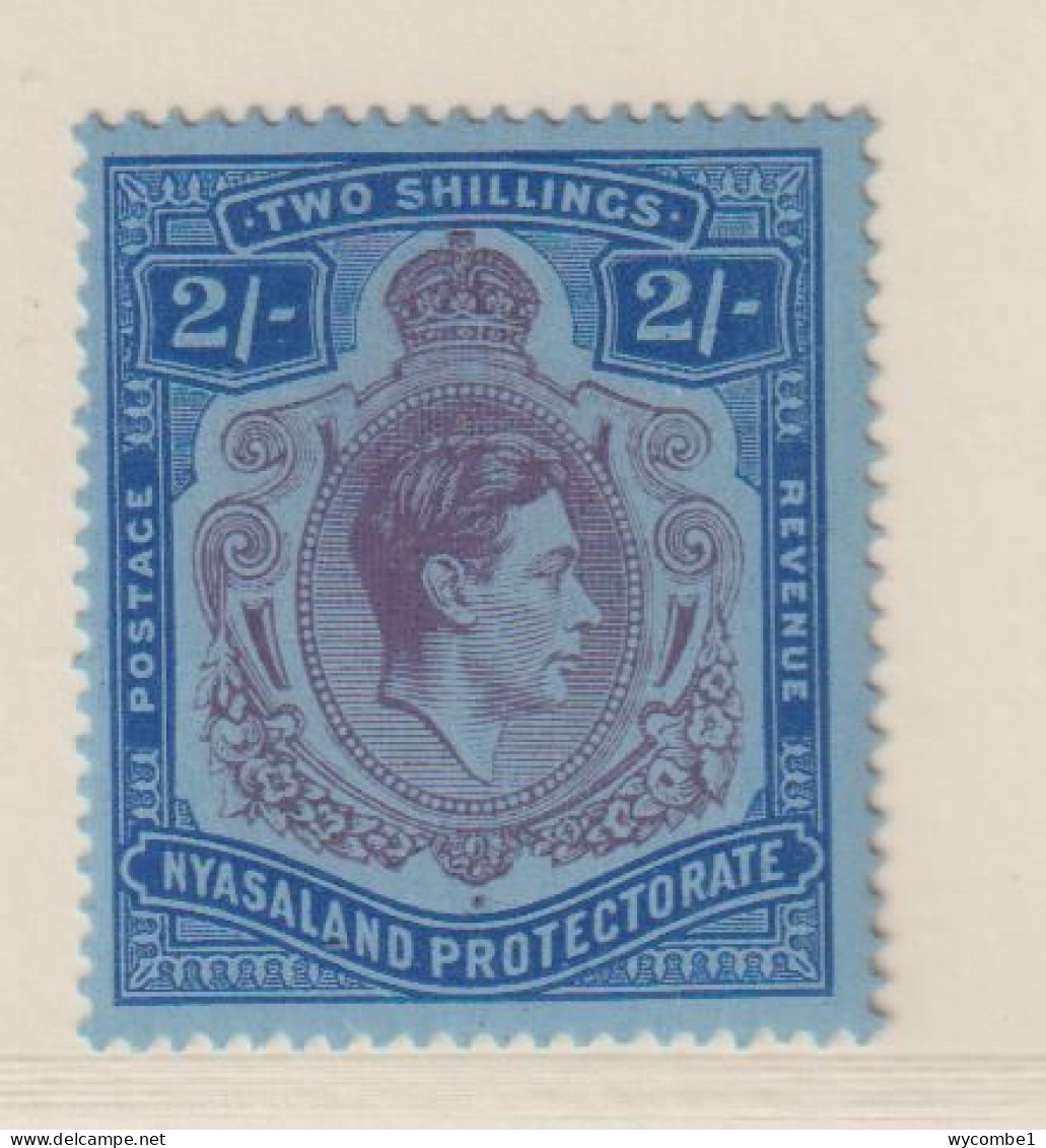 NYASALAND  - 1938 George VI 2s Hinged Mint - Nyassaland (1907-1953)
