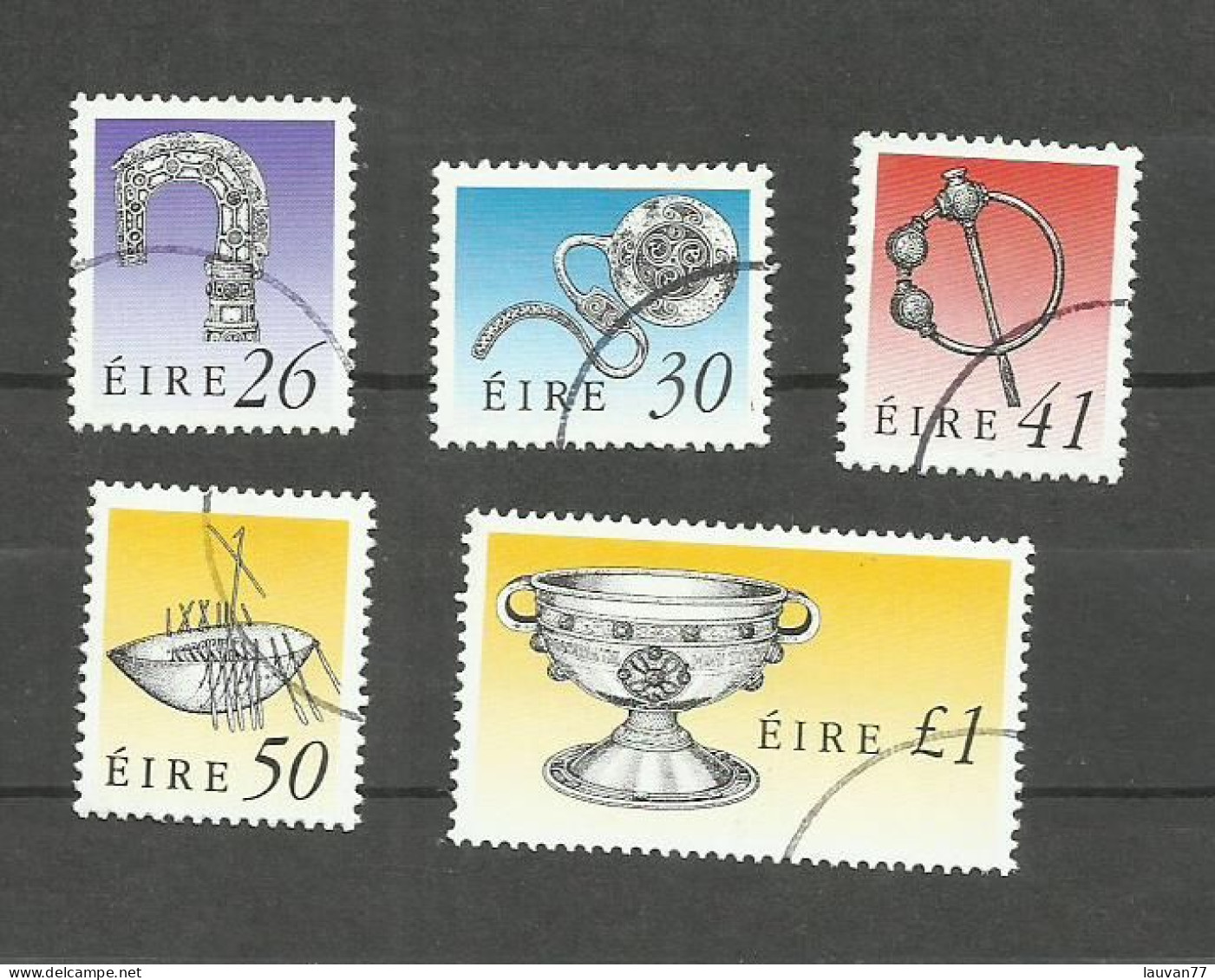 Irlande N°705, 706, 708 à 710 Cote 6.25€ - Usados