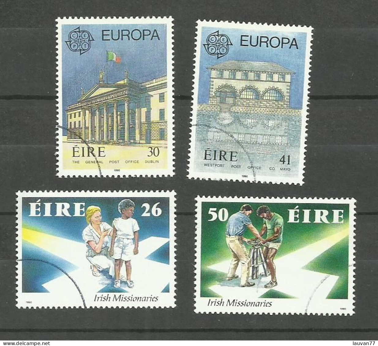 Irlande N°721 à 724 Cote 6.50€ - Used Stamps