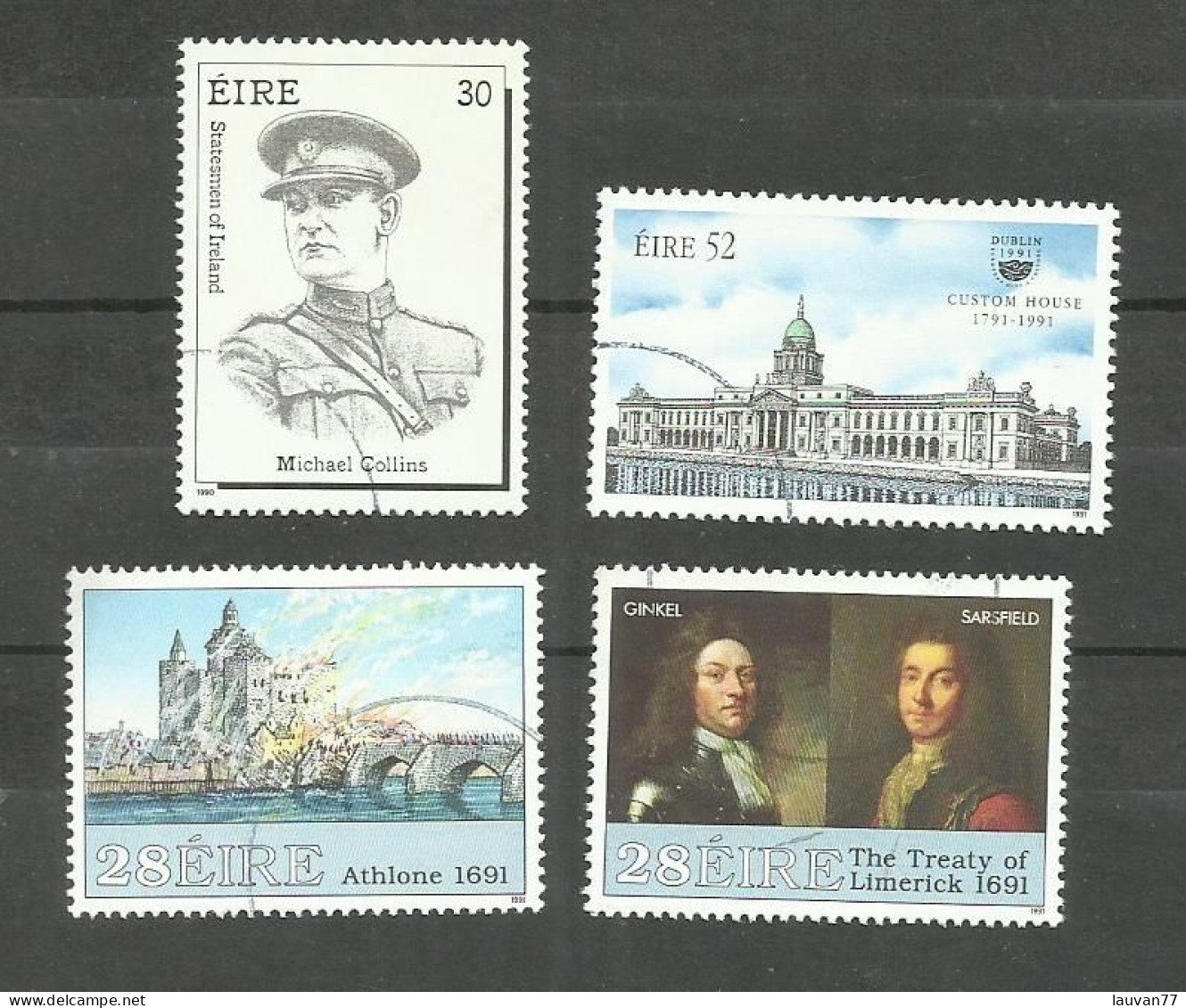 Irlande N°725, 761, 764, 765 Cote 5.50€ - Oblitérés