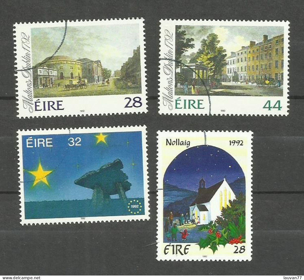 Irlande N°807, 808, 813, 817 Cote 4.75€ - Used Stamps
