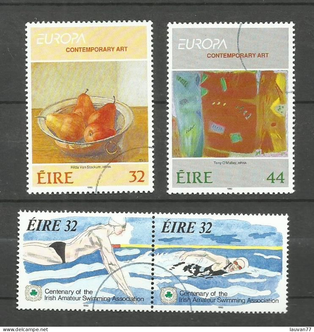 Irlande N°828 à 831 Cote 5.75€ - Used Stamps