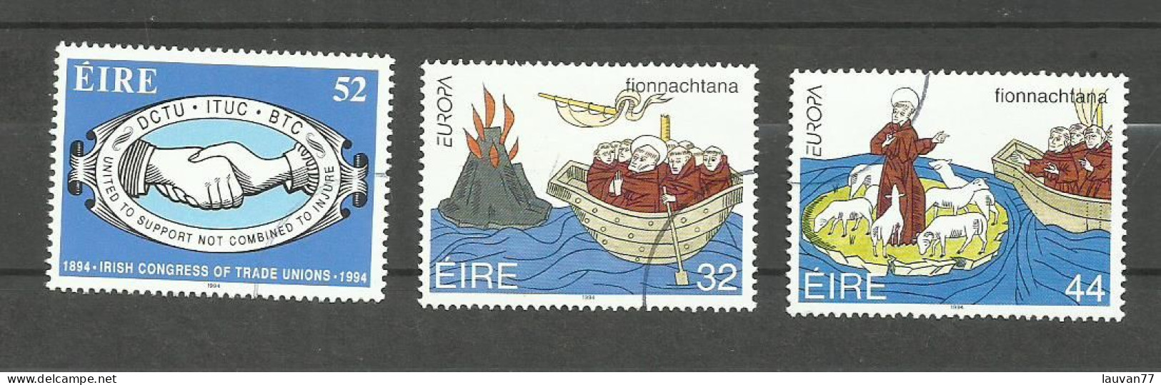 Irlande N°854, 858, 859  Cote 4.50€ - Used Stamps