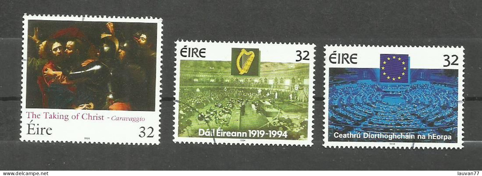 Irlande N°855 à 857  Cote 4€ - Gebruikt