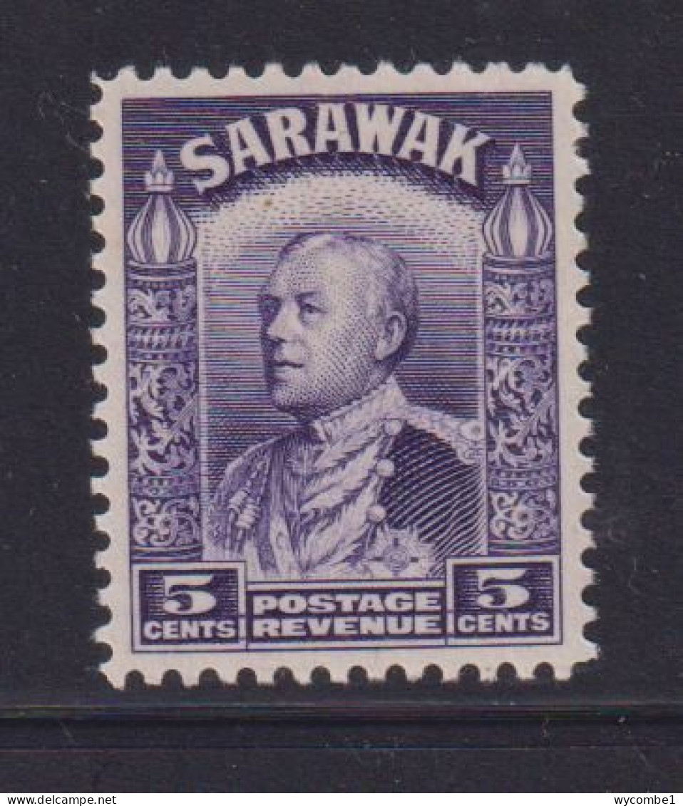 SARAWAK - 1934  Charles Brooke 5c  Never Hinged Mint - Sarawak (...-1963)