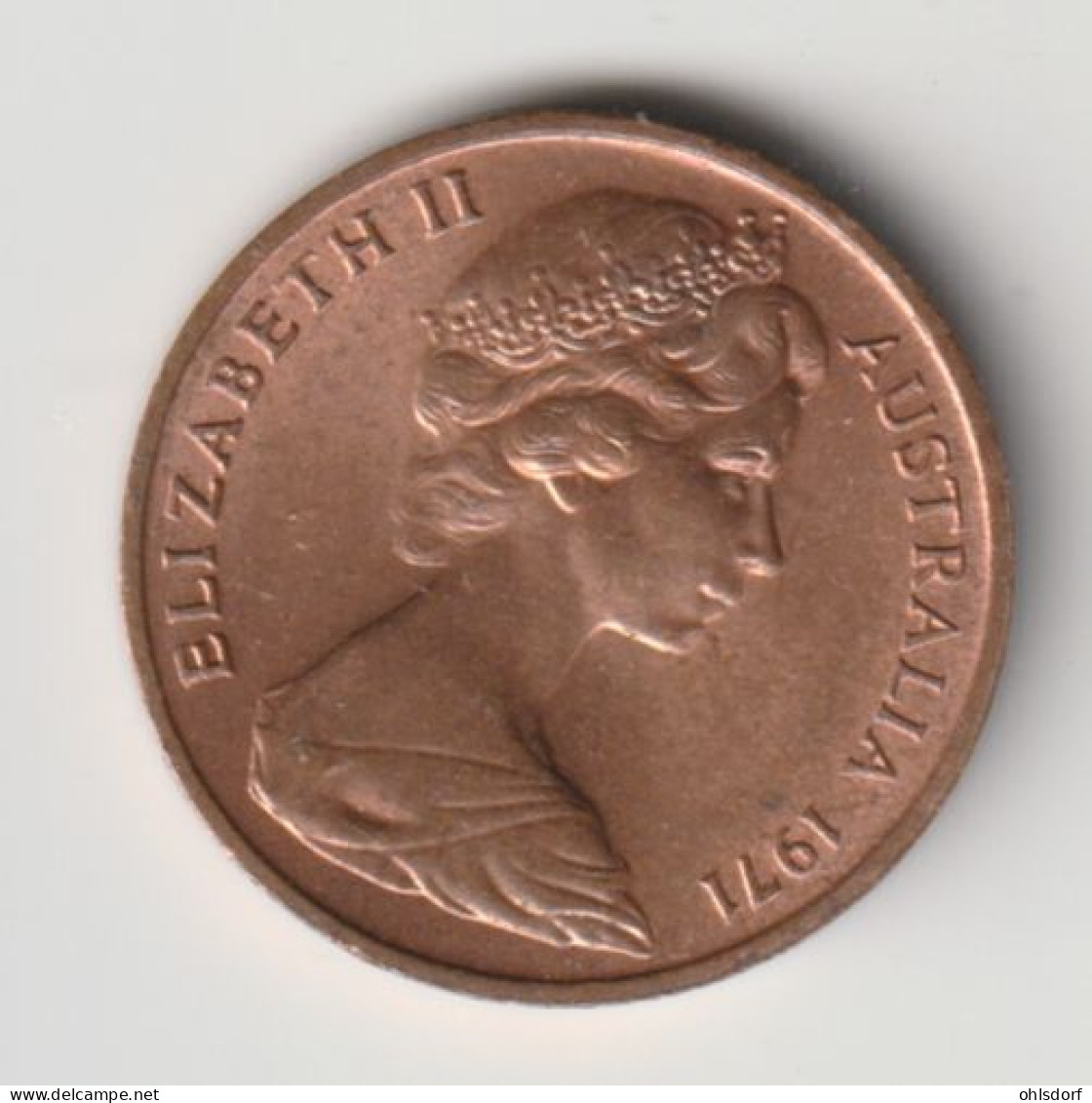 AUSTRALIA 1971: 1 Cent, KM 62 - Cent