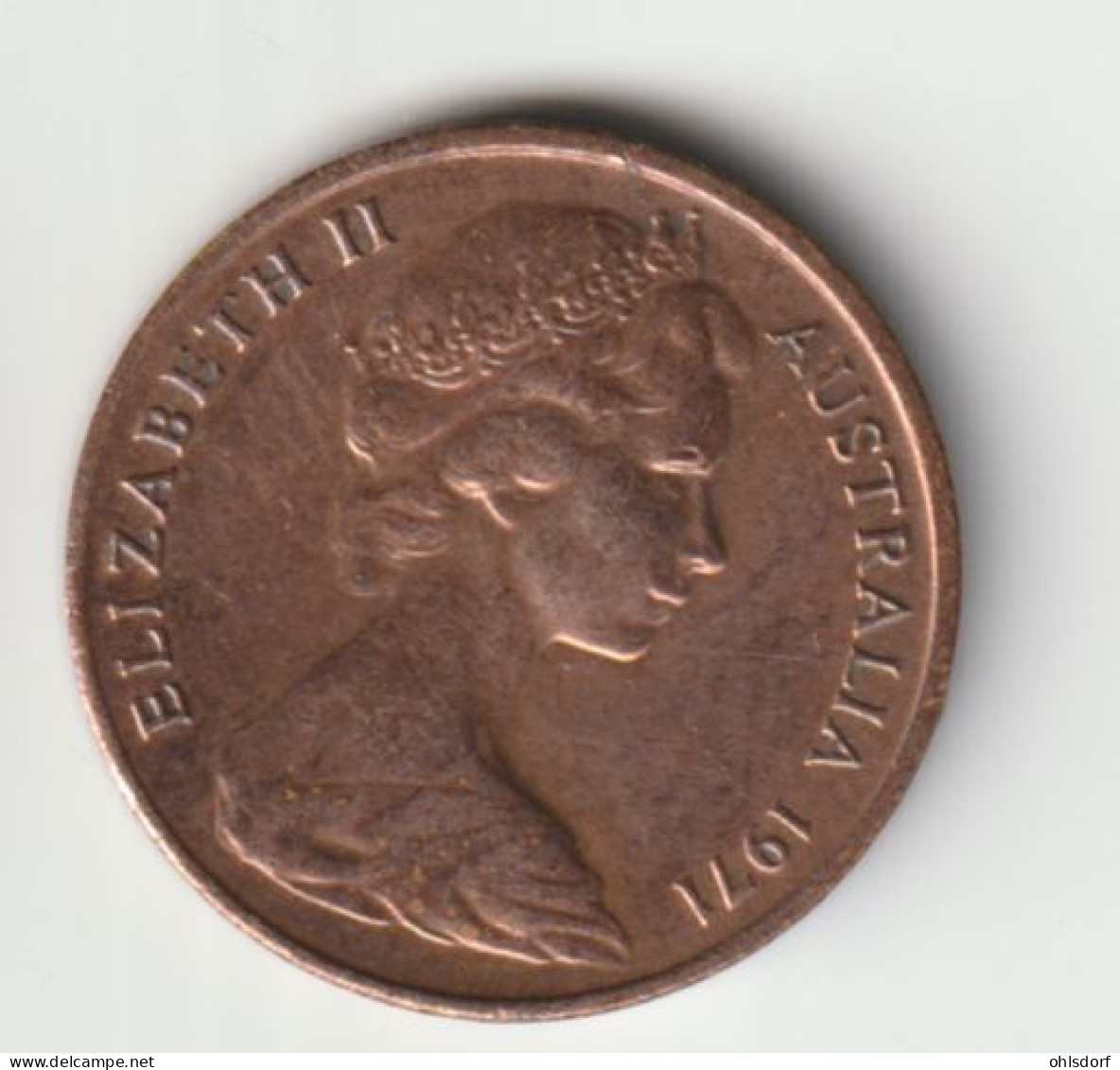 AUSTRALIA 1971: 1 Cent, KM 62 - Cent