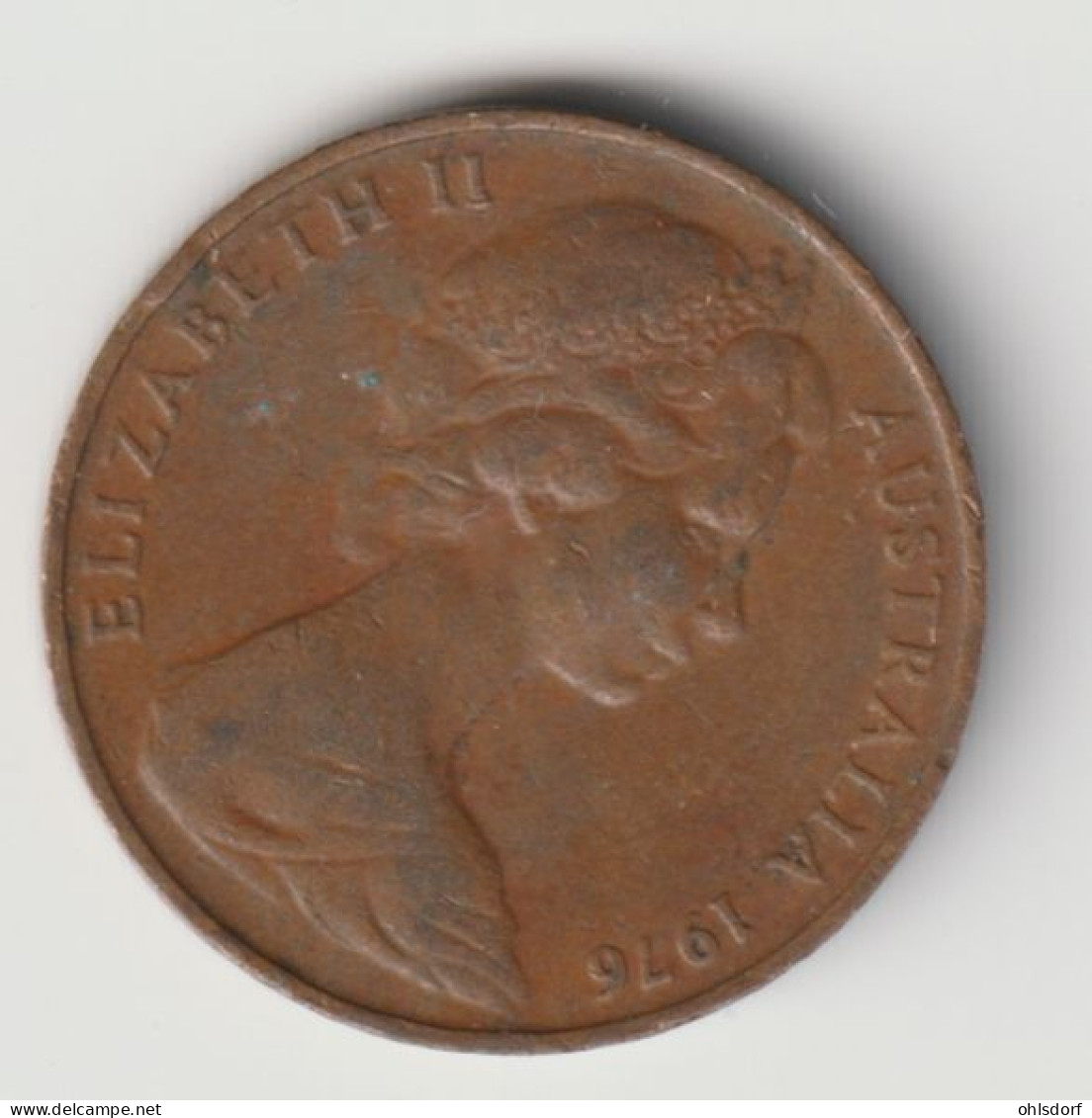 AUSTRALIA 1976: 2 Cents, KM 63 - 2 Cents