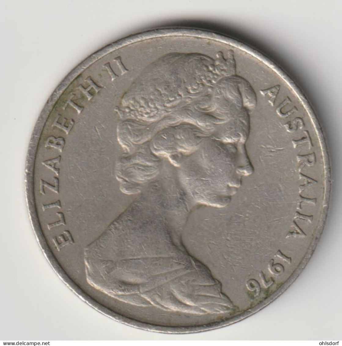 AUSTRALIA 1976: 20 Cents, KM 66 - 20 Cents