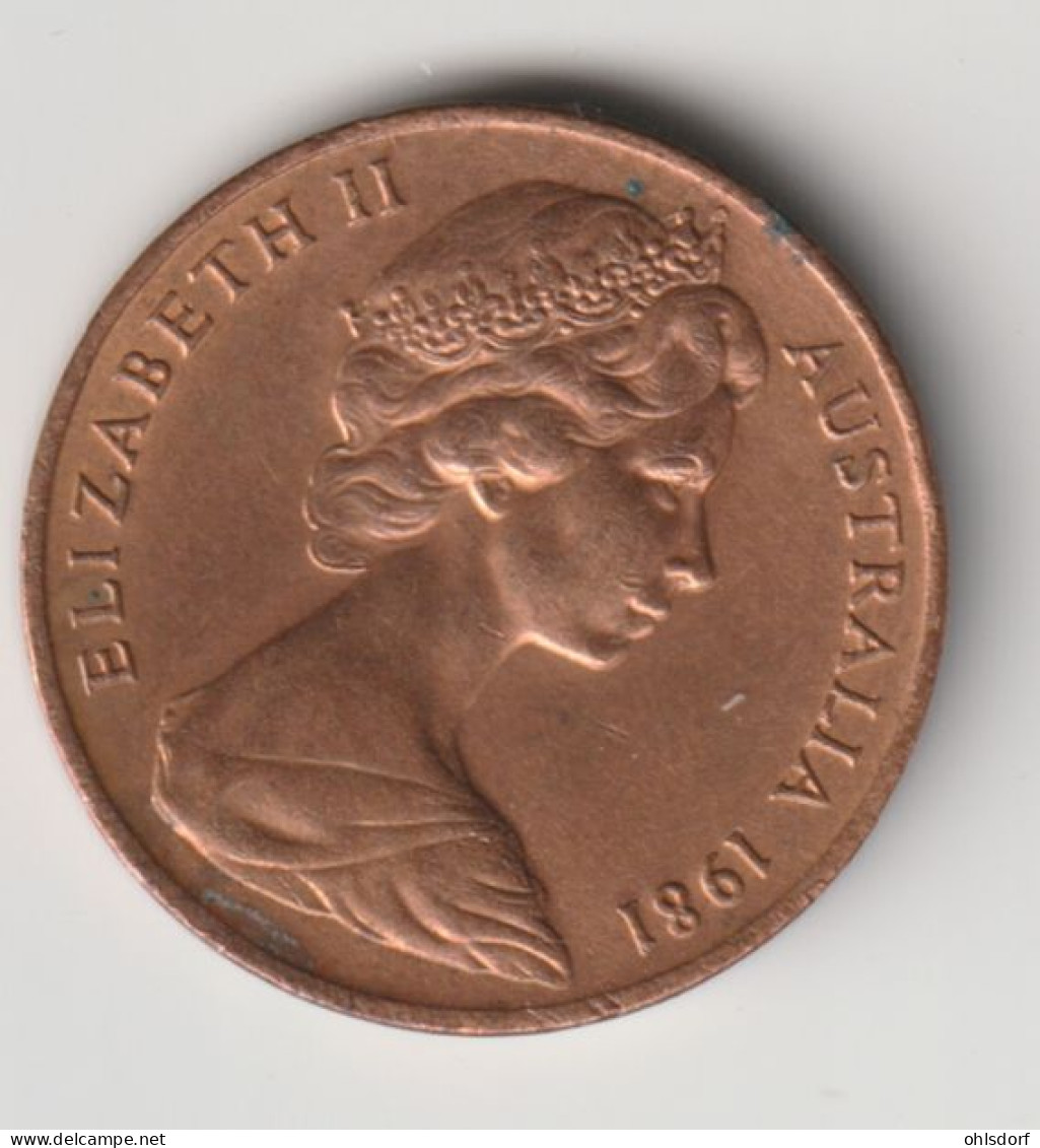 AUSTRALIA 1981: 2 Cents, KM 63 - 2 Cents