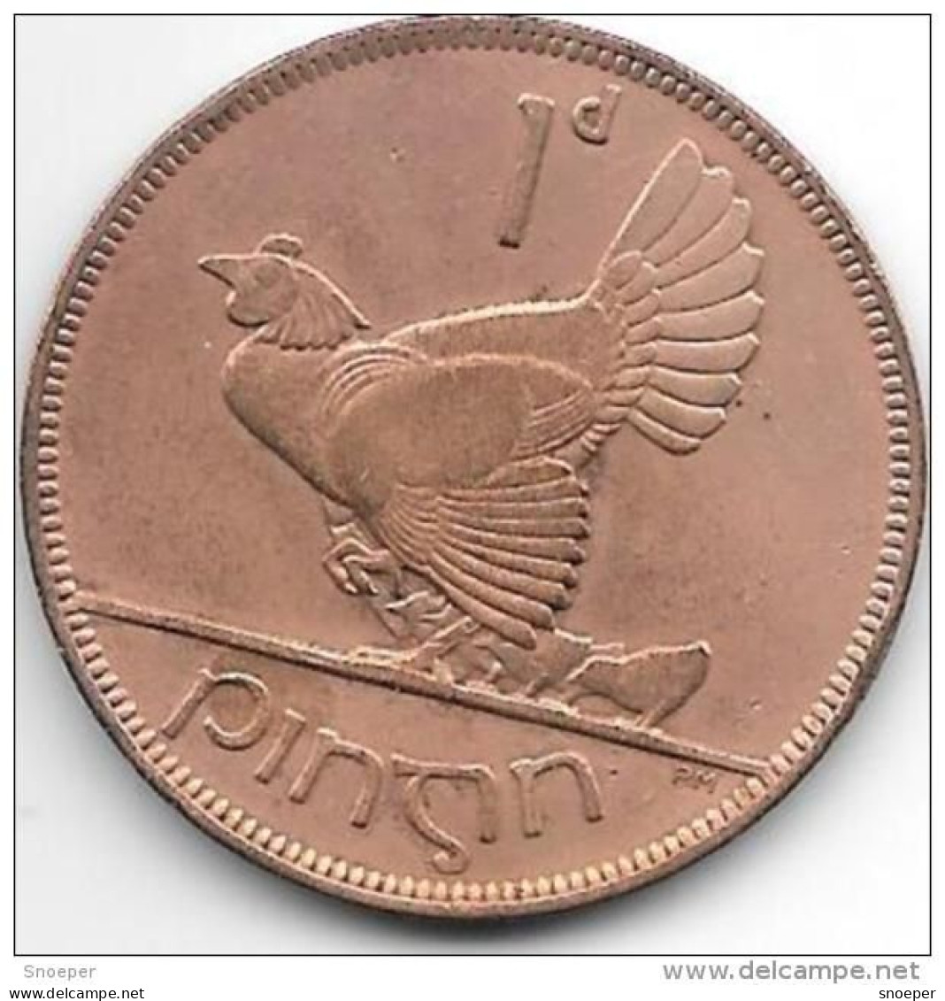 *ireland  1 Penny  1931  Km 3  Vf+ - Irlanda