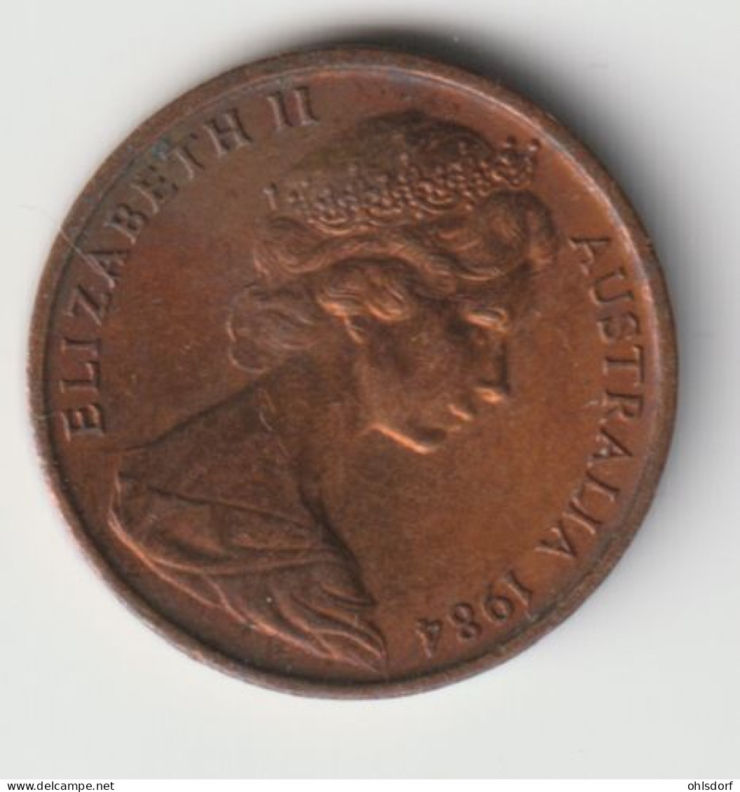AUSTRALIA 1984: 1 Cent, KM 62 - Cent