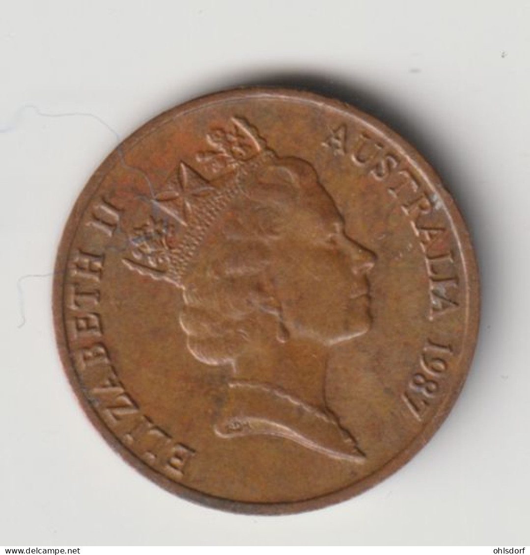 AUSTRALIA 1987: 1 Cent, KM 78 - Cent