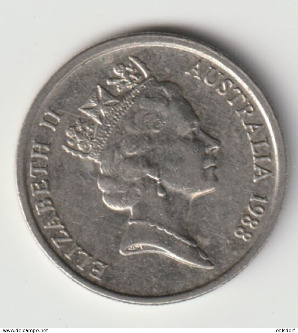 AUSTRALIA 1988: 5 Cents, KM 80 - 5 Cents