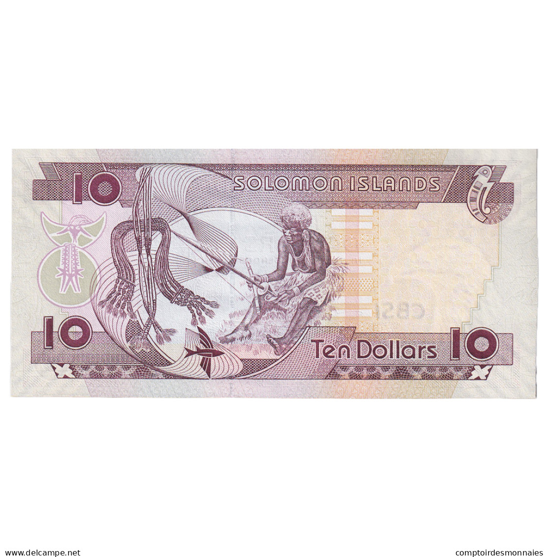 Billet, Îles Salomon, 10 Dollars, 1996, KM:20, NEUF - Salomons