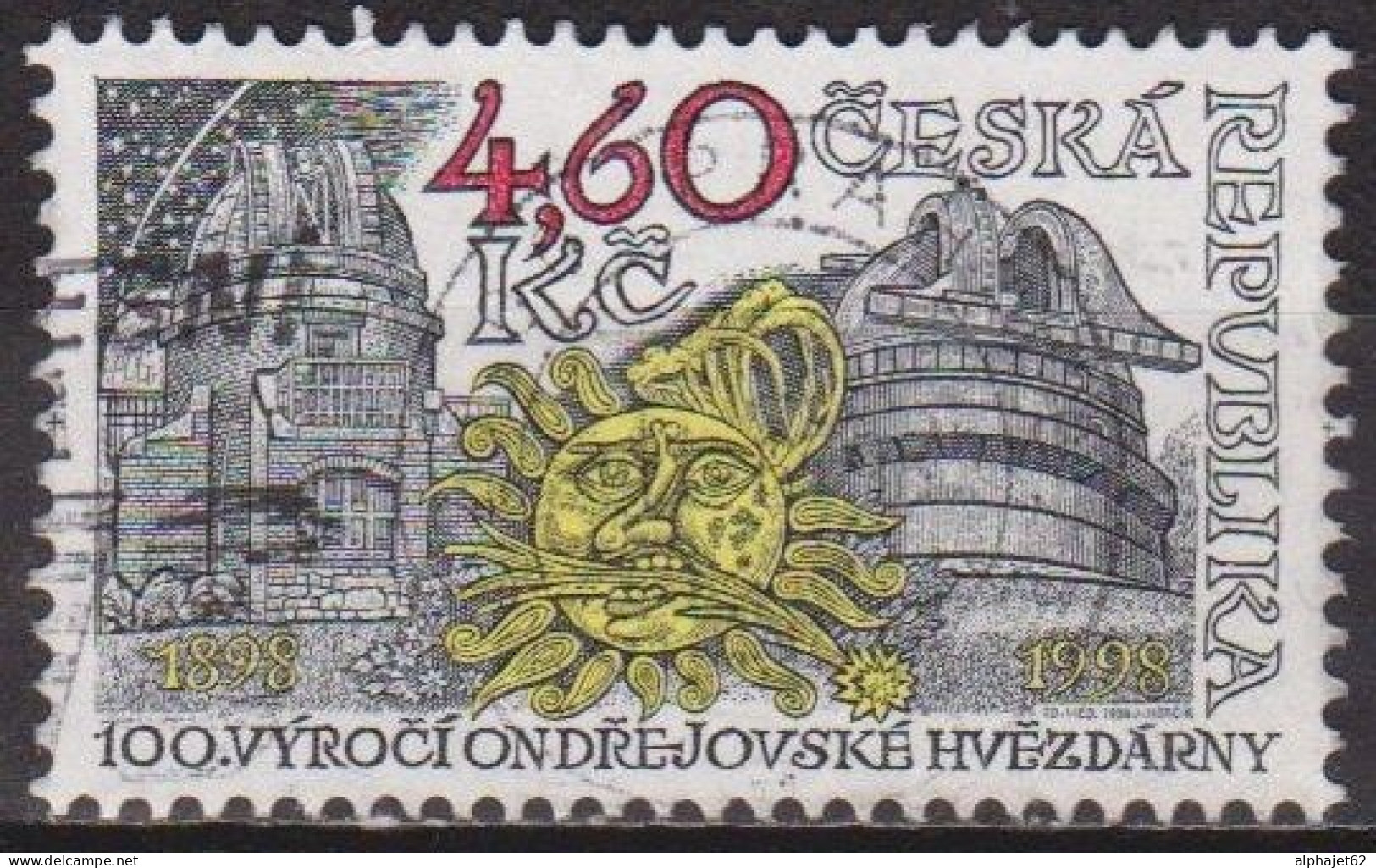 Astronomie - TCHEQUIE - REPUBLIQUE TCHEQUE - Observatoire Ondrejov - N° 168 - 1998 - Used Stamps