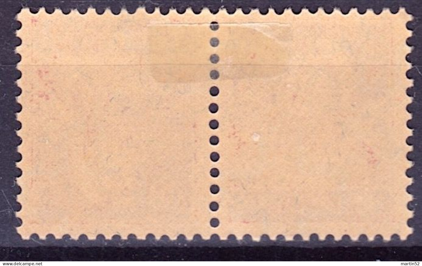 Schweiz Suisse 1915:  Tell 10c Kehrdruck Rot / Tête-bêche Rouge Zu K8 Mi K8 * Mit Falz - Trace MLH (Zu CHF 7.00 - 50%) - Tête-bêche