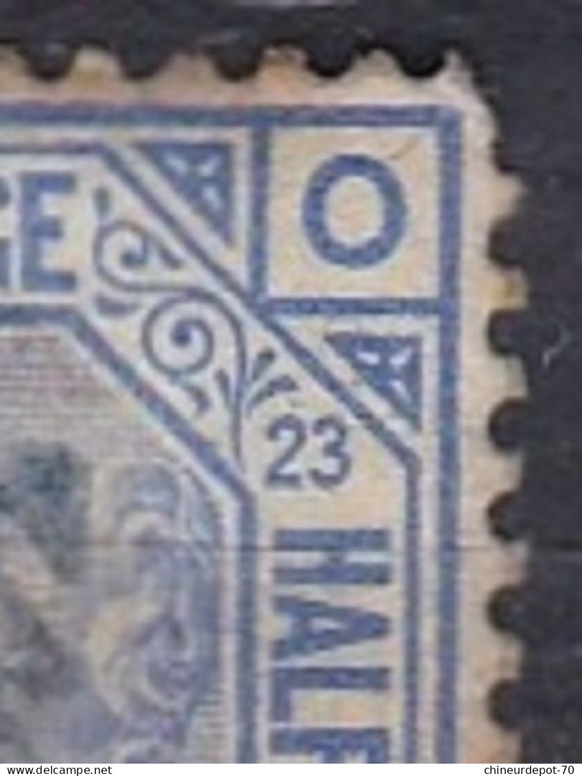 QUENN VICTORIA G O 23 O G - Used Stamps