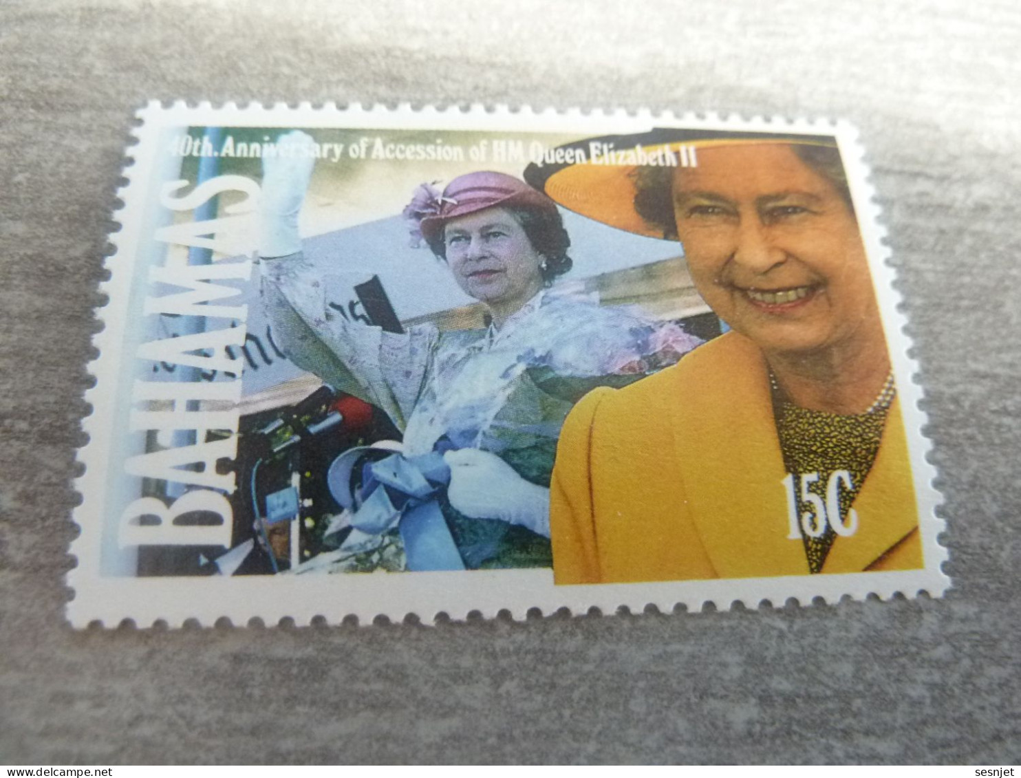 Bahamas - 40th Of Accession Of Queen Elisabeth II - Val 15 C. - Polychrome - Neuf Sans Trace De Charnière - Année 1998 - - Bahamas (1973-...)