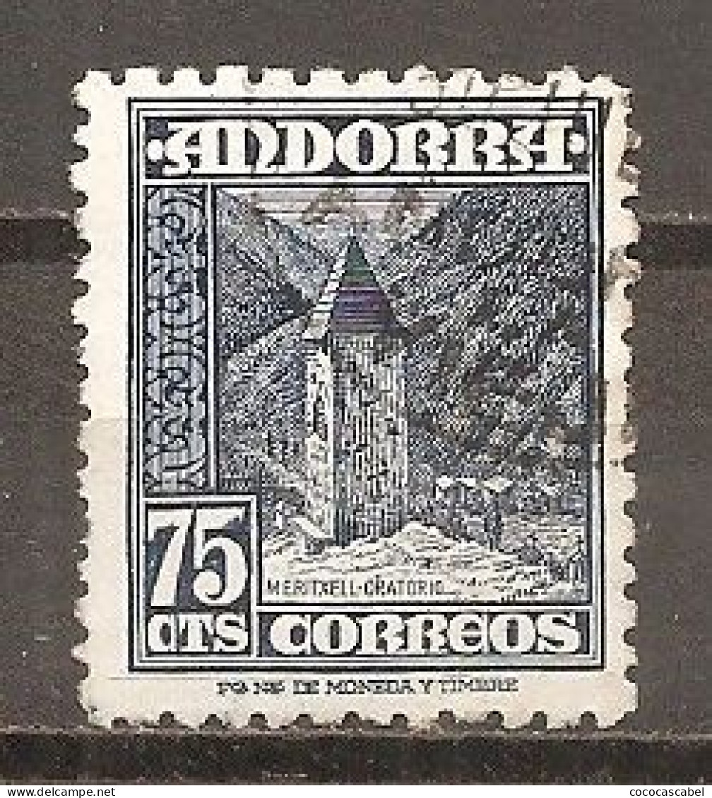 Andorra Española - Edifil 52 - Yvert 47 (usado) (o) - Gebraucht