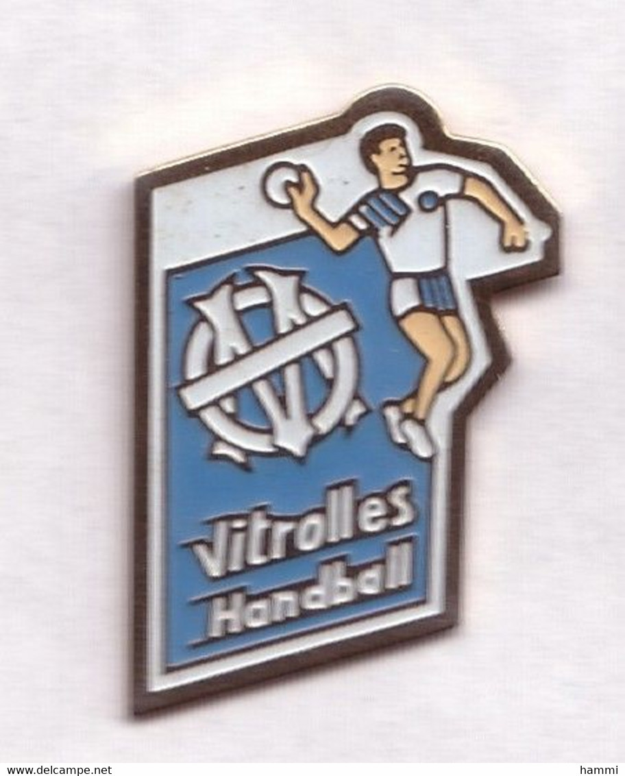 A128 Pin's HANDBALL MARSEILLE OM VITROLLES Achat Immédiat - Pallamano