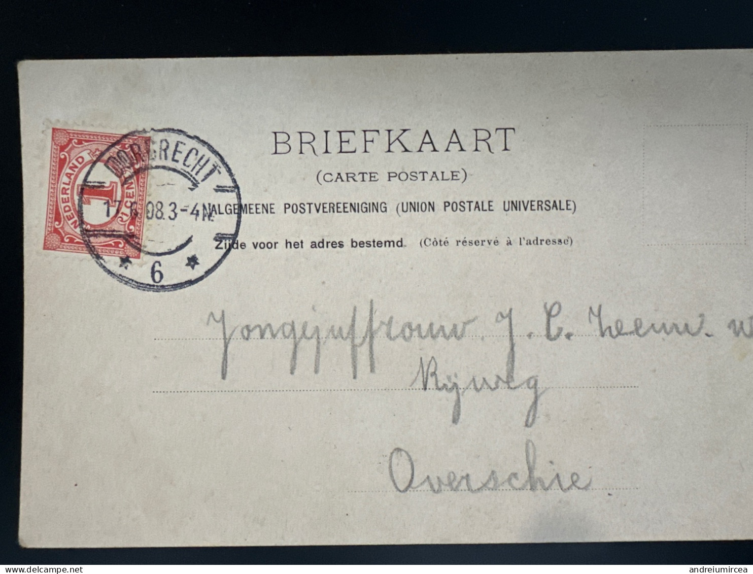 1908. By DORDRECHT Nederland - Dordrecht