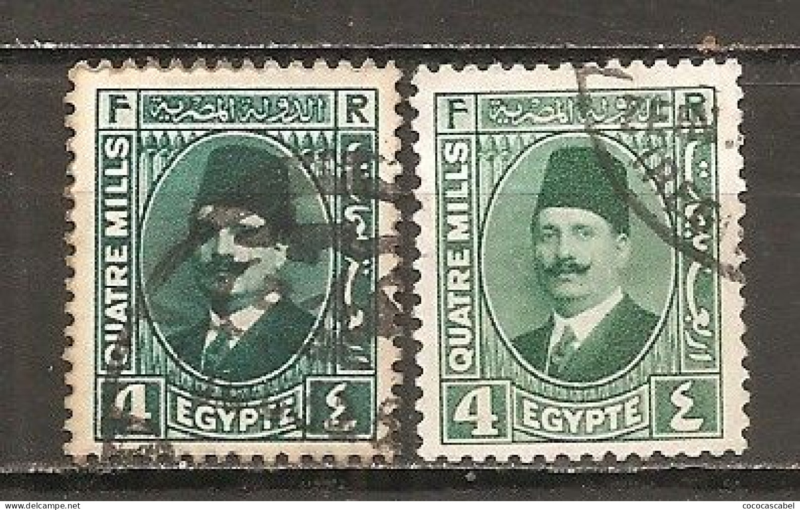 Egipto - Egypt. Nº Yvert  121-21a (usado) (o) - Used Stamps
