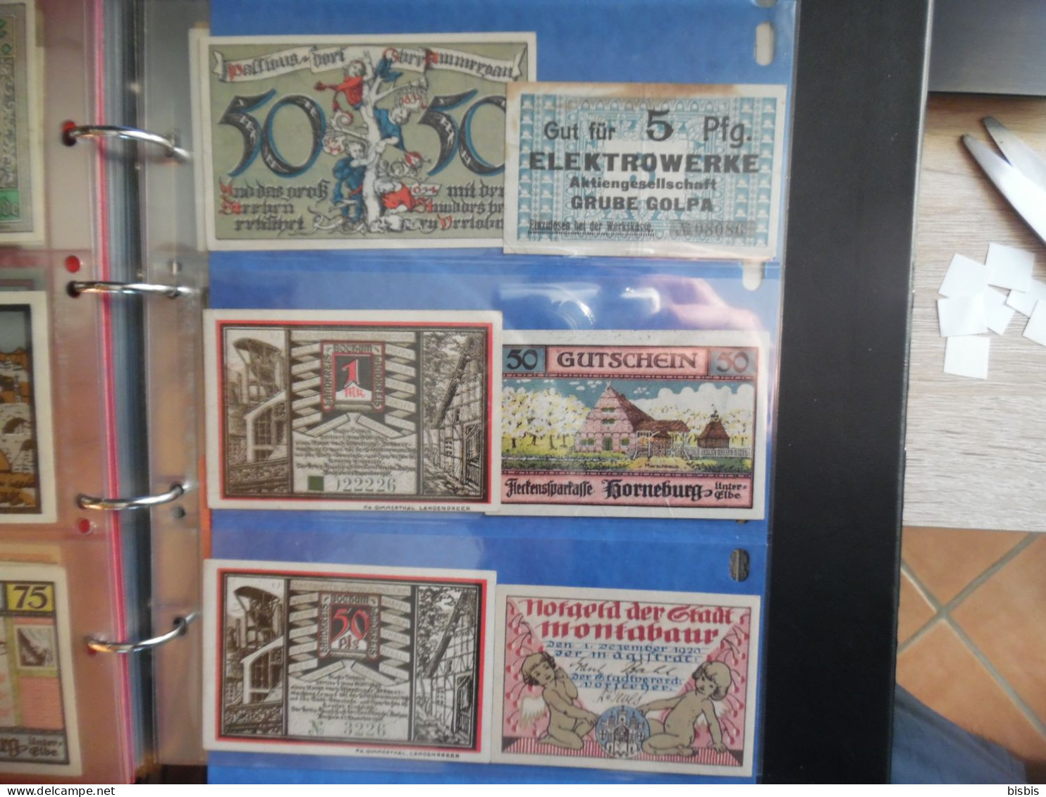 collection de 82 Notgeld différents billet de nécessité allemand