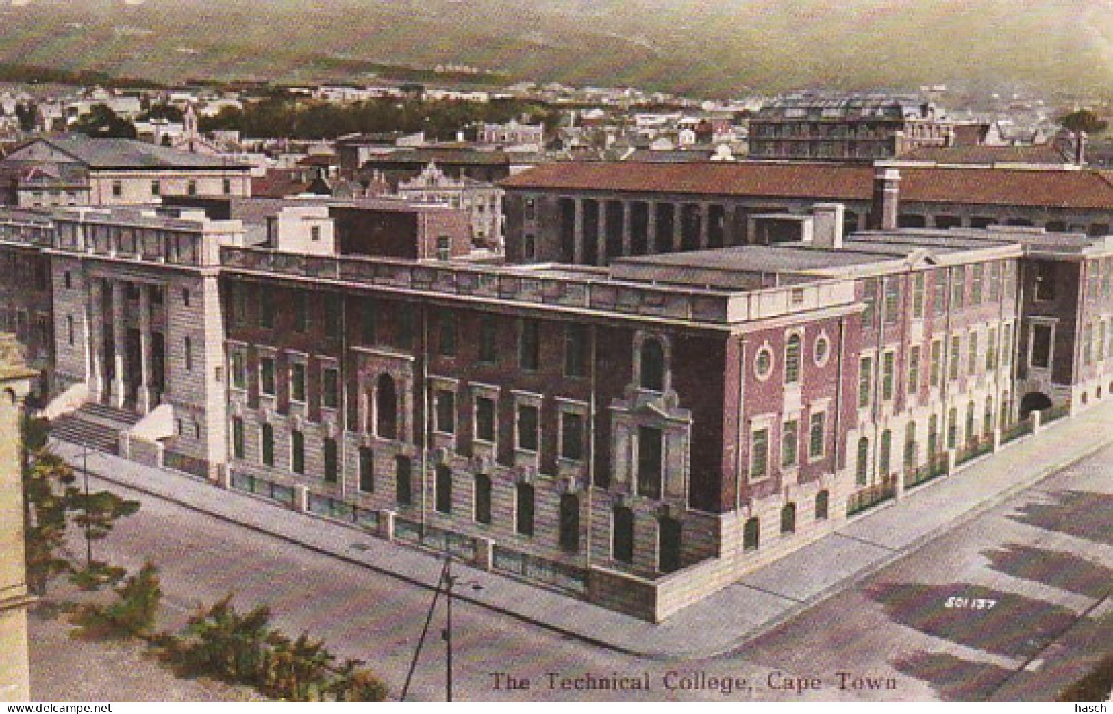 482312Cape Town, The Technical College. 1927. (see Corners) - Afrique Du Sud