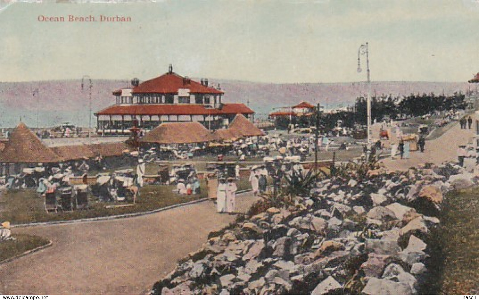 482332Durban, Ocean Beach. 1927. (see Corners, See Sides) - Afrique Du Sud