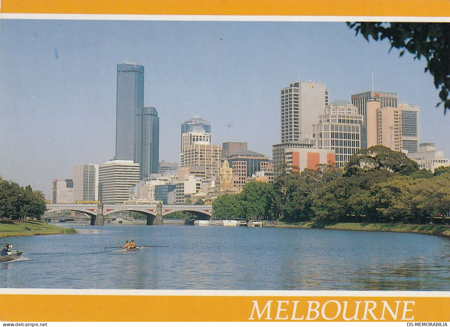 Melbourne - Skyline & Yarra River 1996 - Melbourne