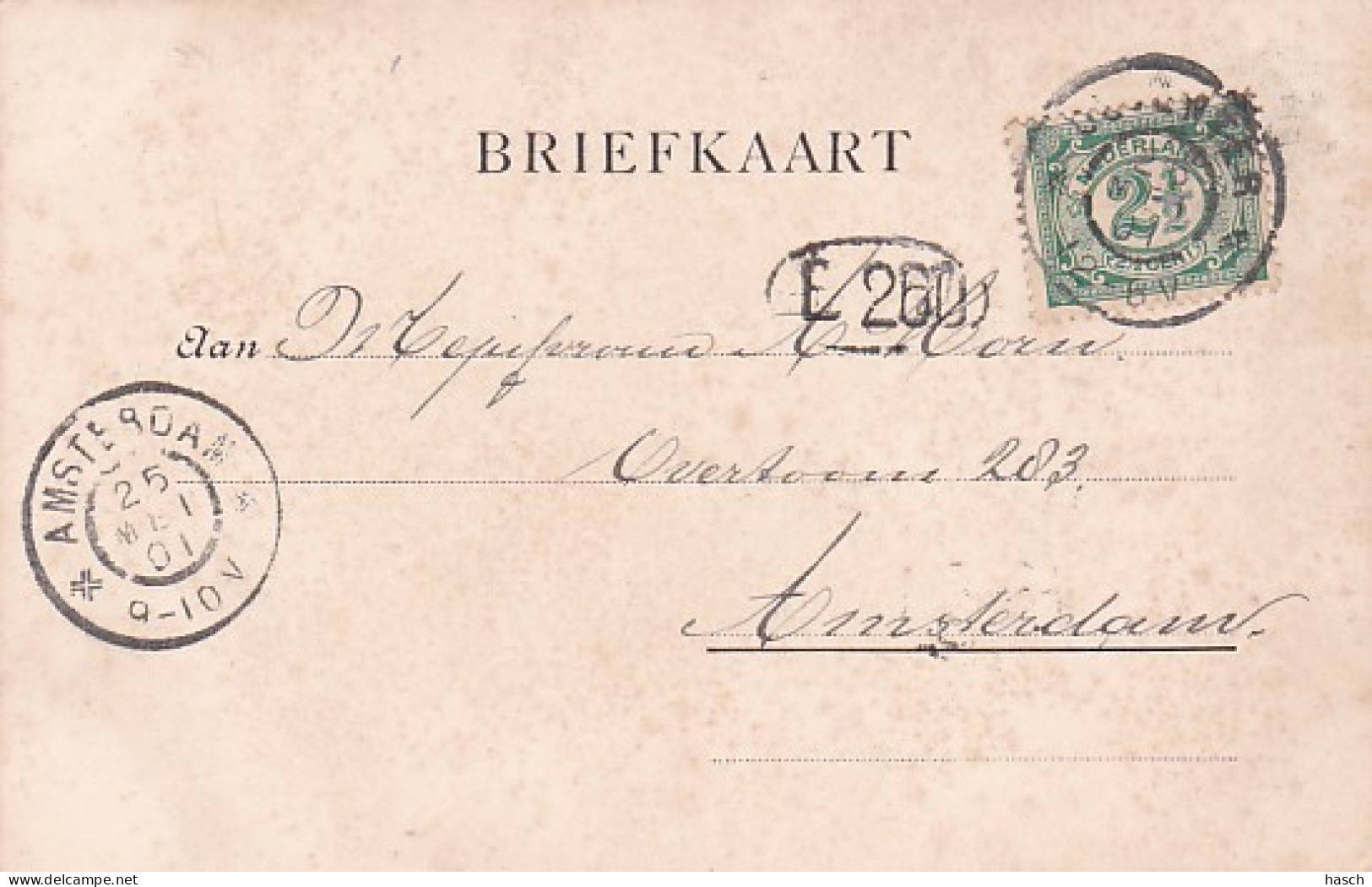 482875Deventer, Brink. (poststempel 1901) - Deventer