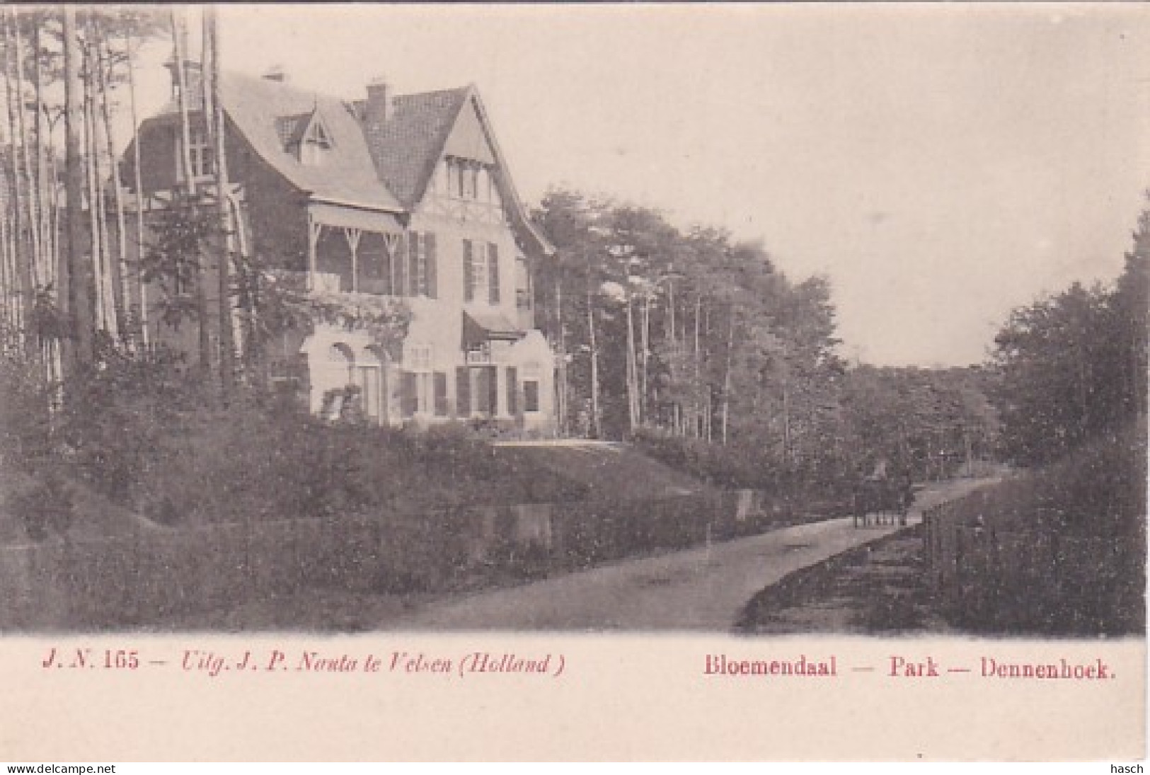 483126Bloemendaal. Park Dennenhoek. - Bloemendaal