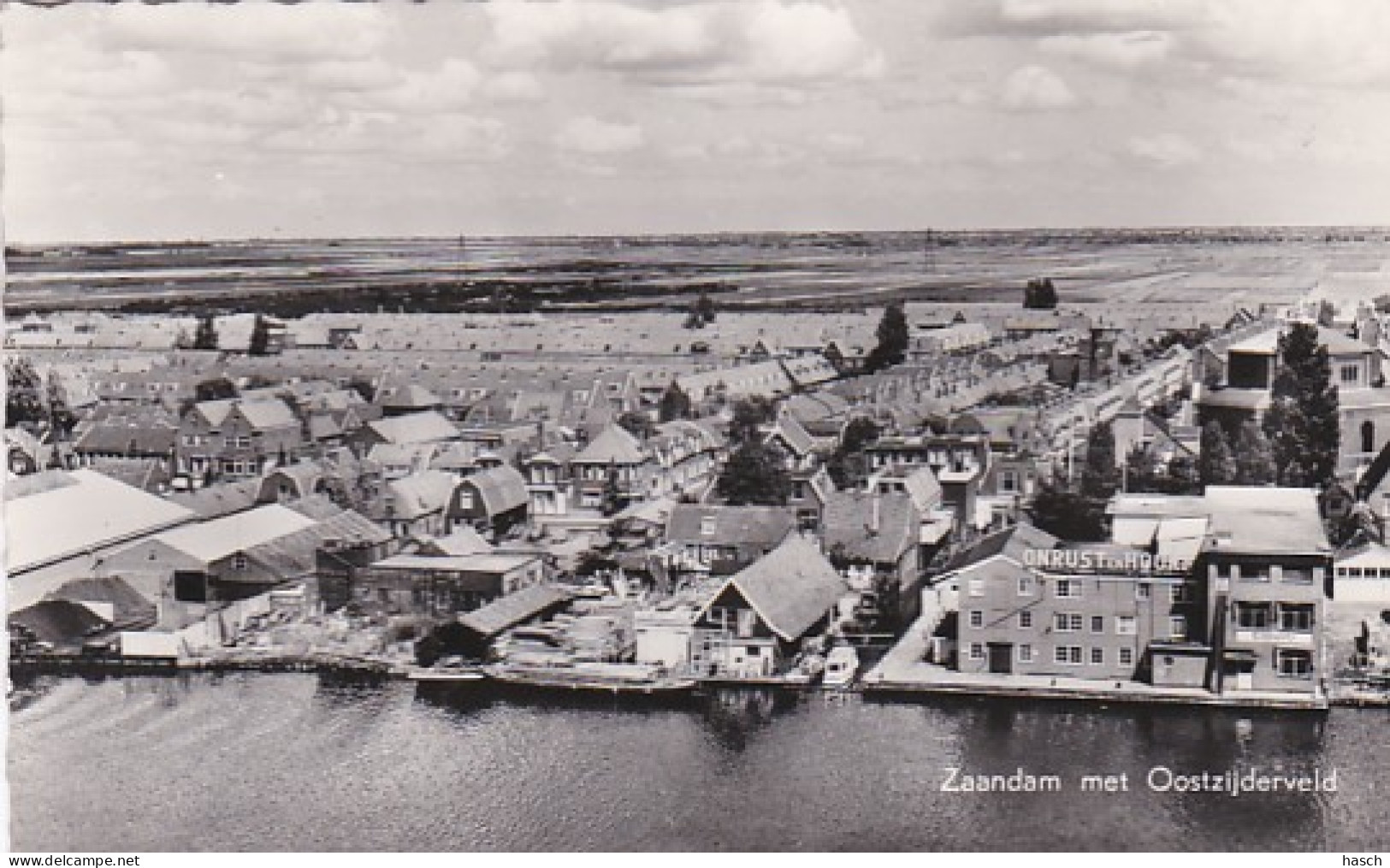 483147Zaandam, Met Oosterzijderveld. (FOTO KAART) - Zaandam