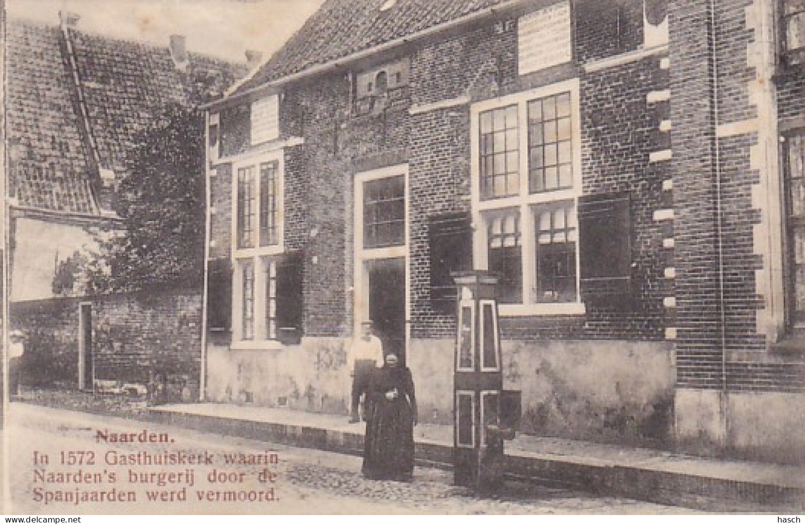 4831      96           Naarden, In 1572 Gasthuiskerk Waarin Naarden’s Burgerij Door De Spanjaarden Werd Vermoord. - Naarden