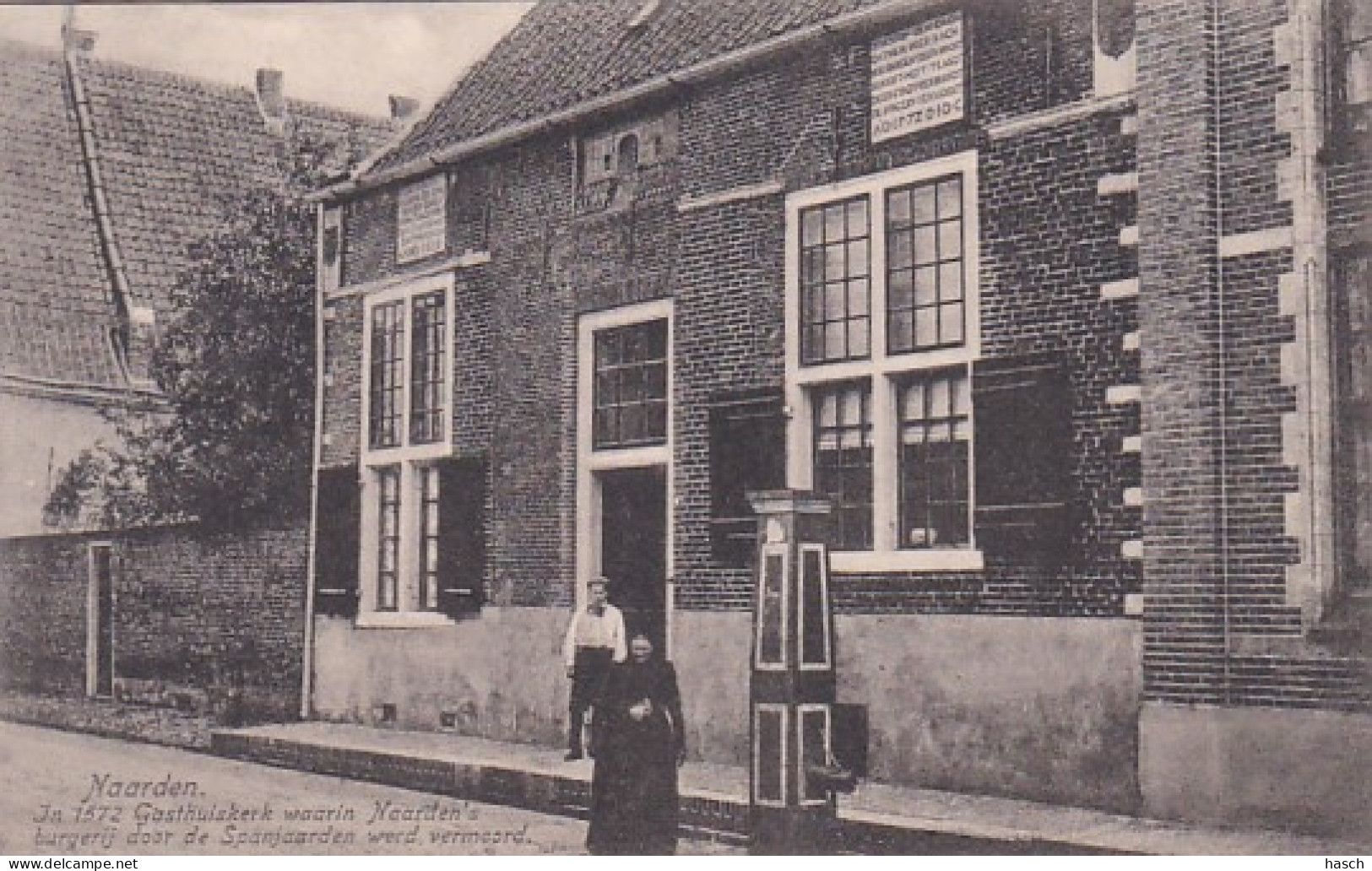 483197Naarden, In 1572 Gasthuiskerk Waarin Naarden’s Burgerij Door De Spanjaarden Werd Vermoord. - Naarden