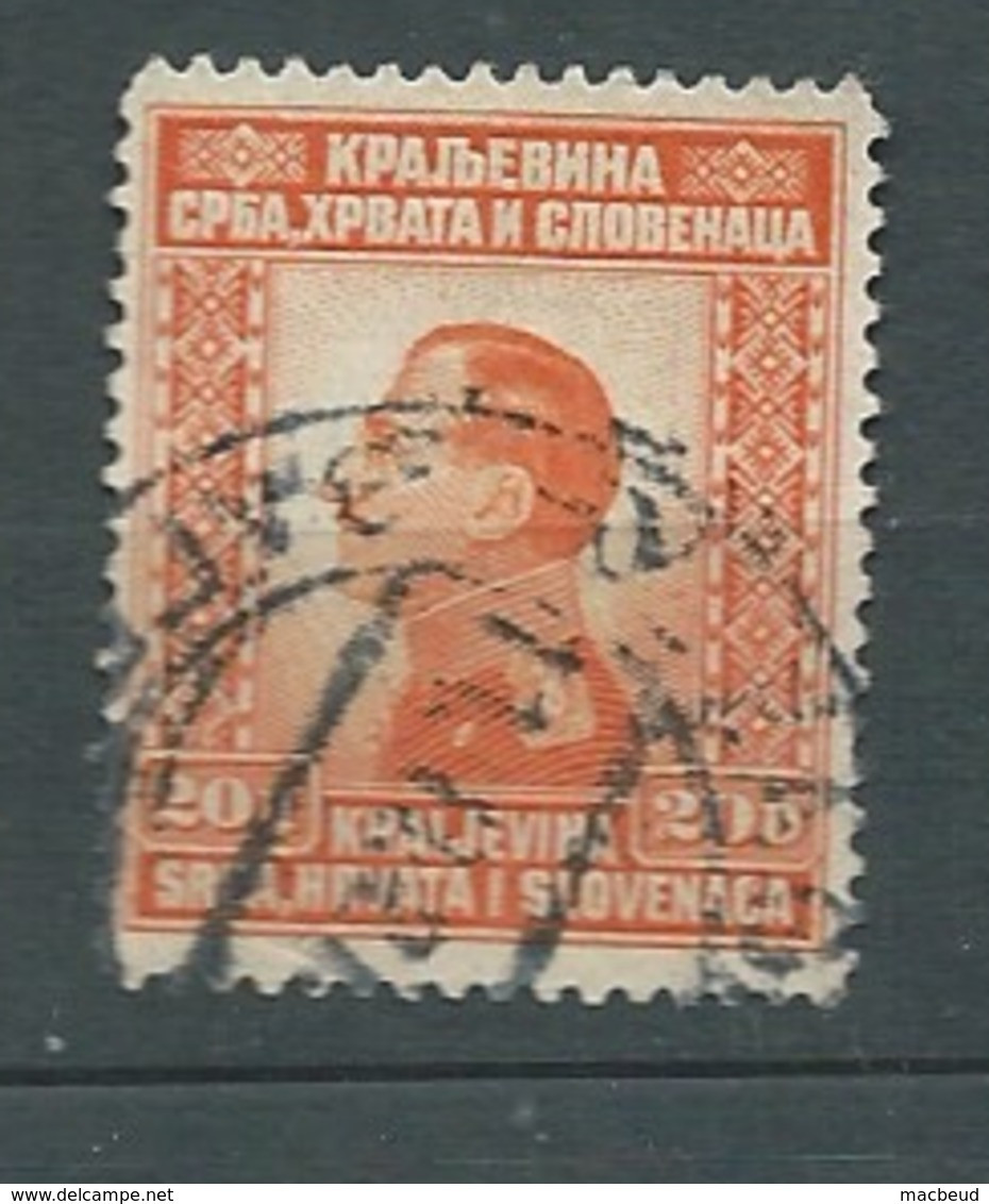 Yougoslavie   - Yvert N° 166 Oblitéré -  Ay11020 - Usados