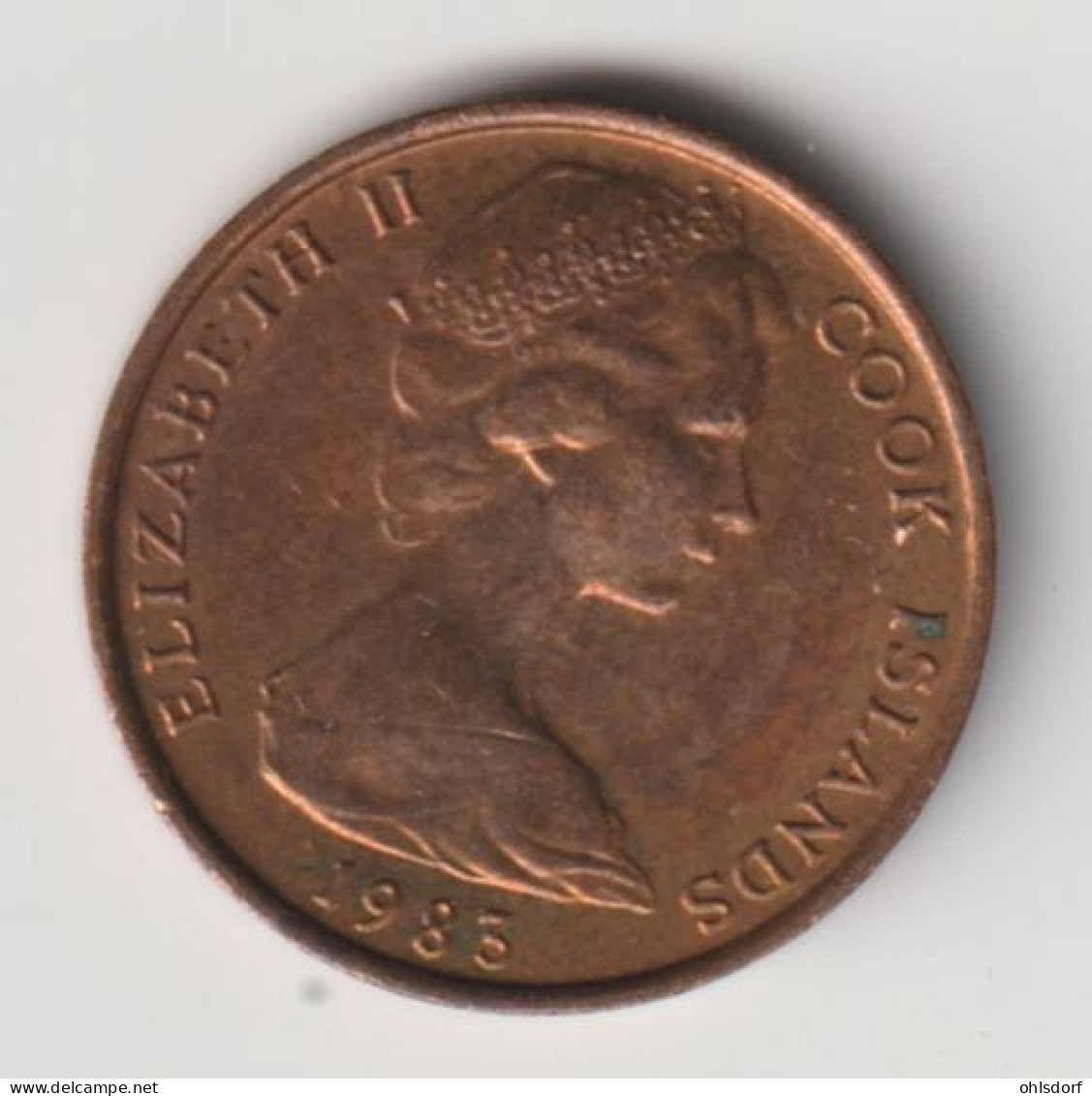 COOK ISLANDS 1983: 1 Cent, KM 1 - Cook Islands