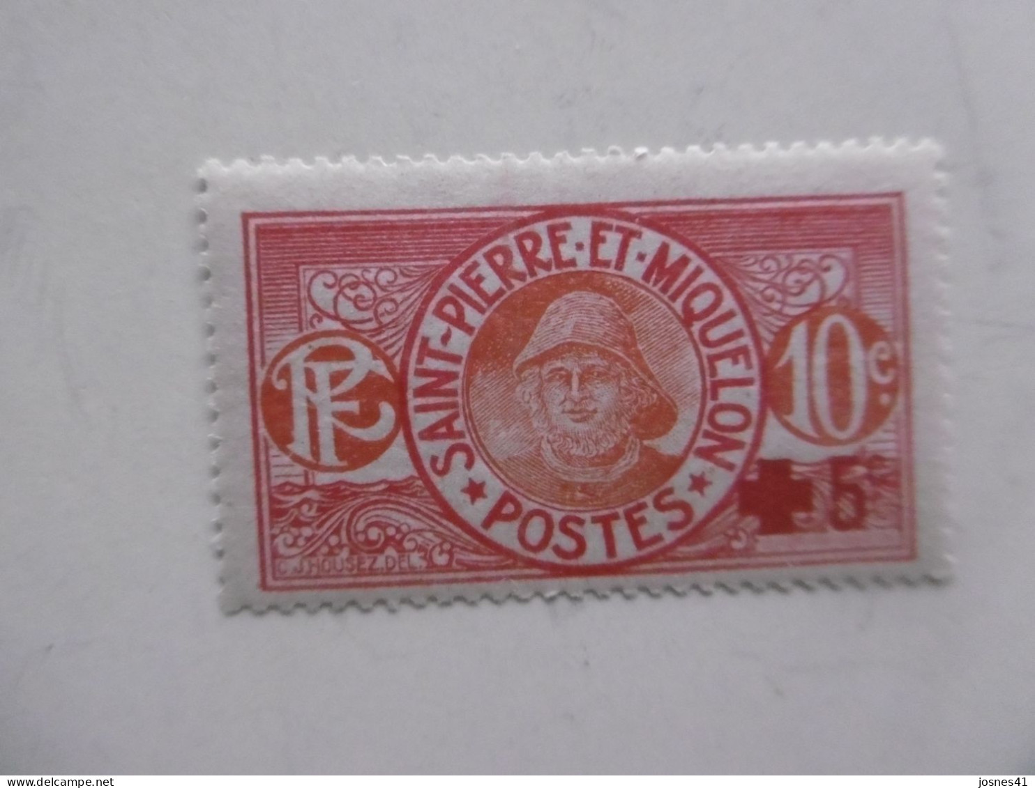 S P M   P 105 * *   AU PROFIT DE LA CROIX ROUGE - Unused Stamps